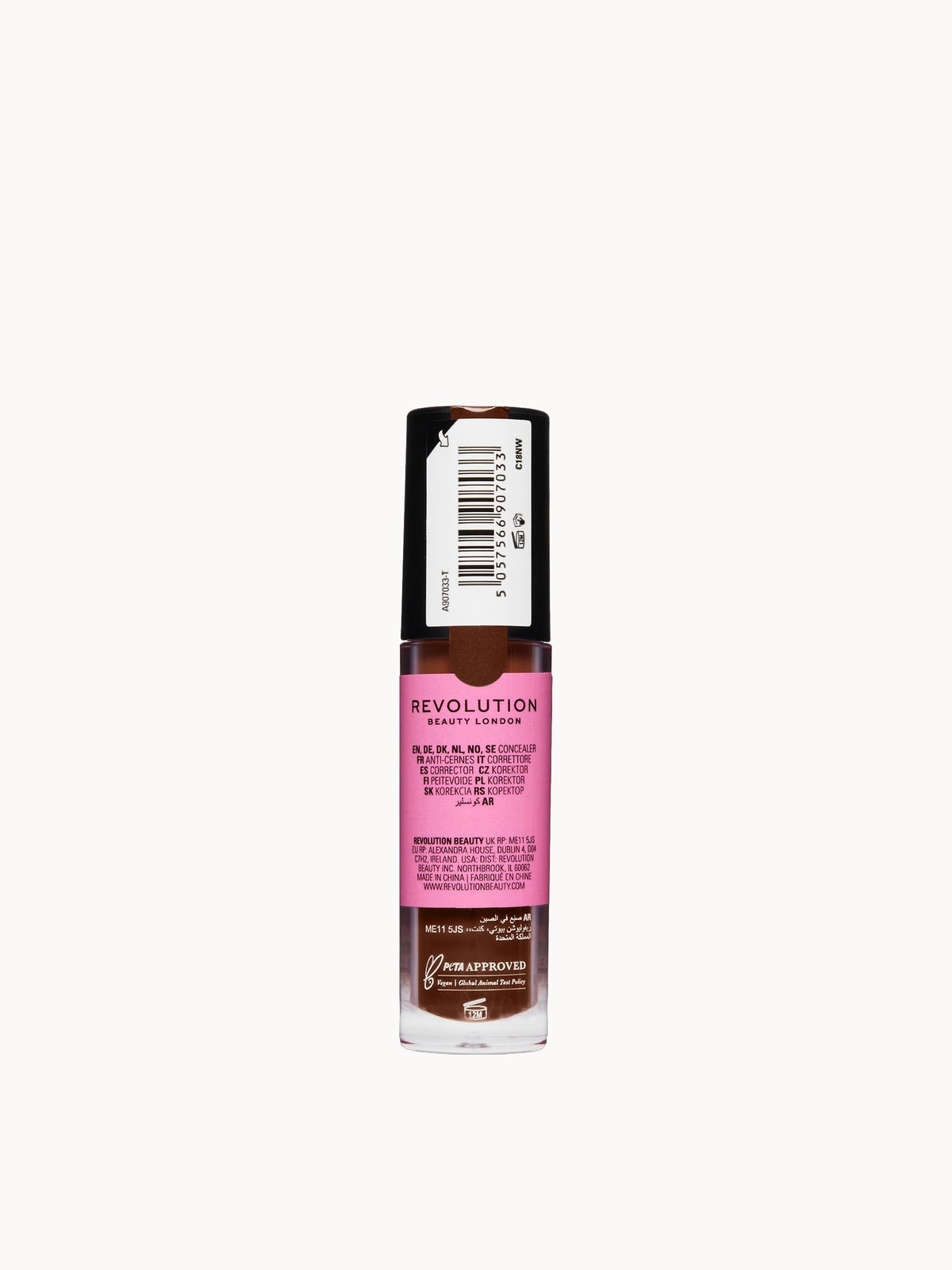 Revolution Conceal and Define Full Coverage Concealer (Various Shades) - C18NW 2