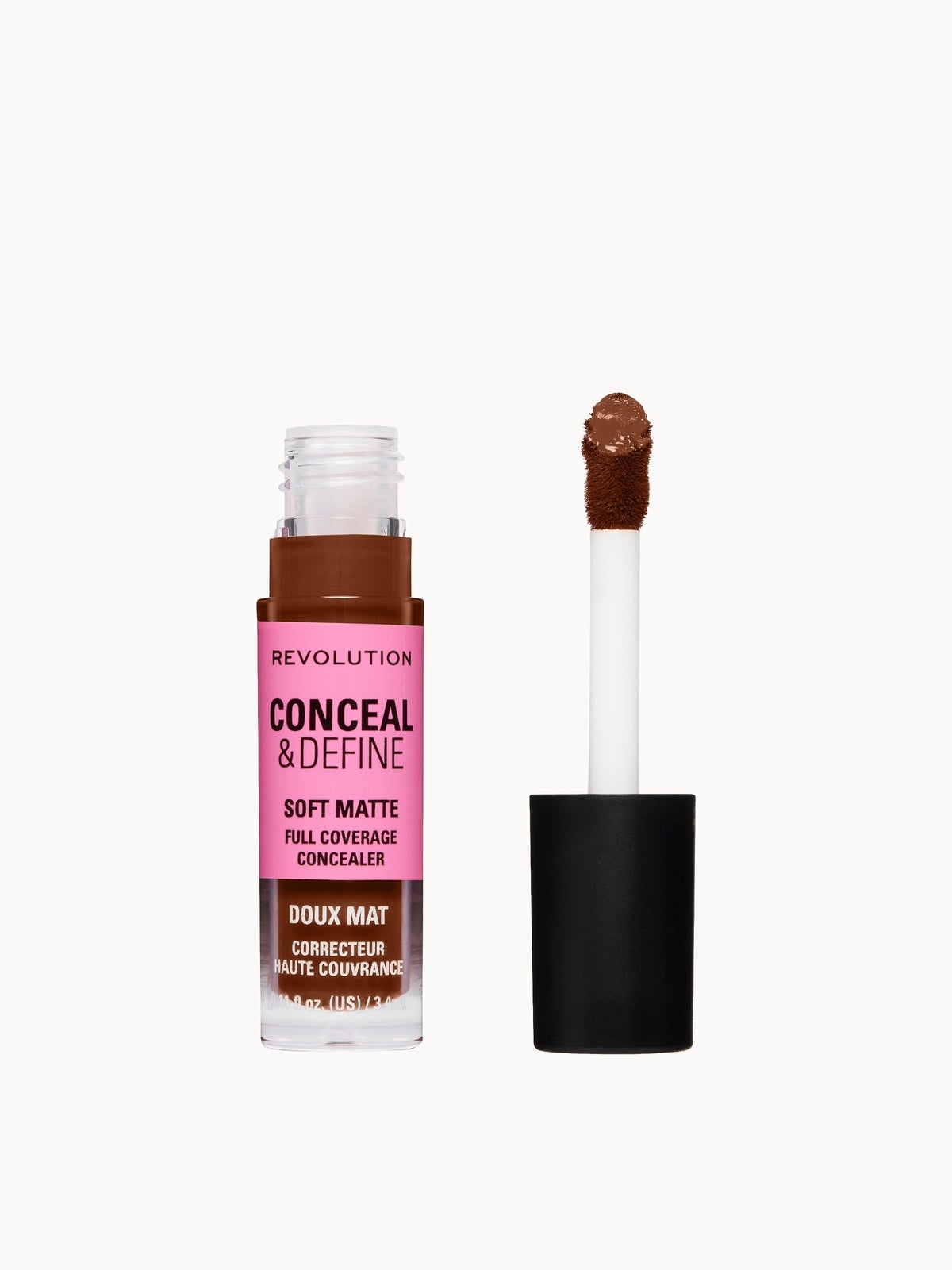 Revolution Conceal and Define Full Coverage Concealer (Various Shades) - C18NW 3