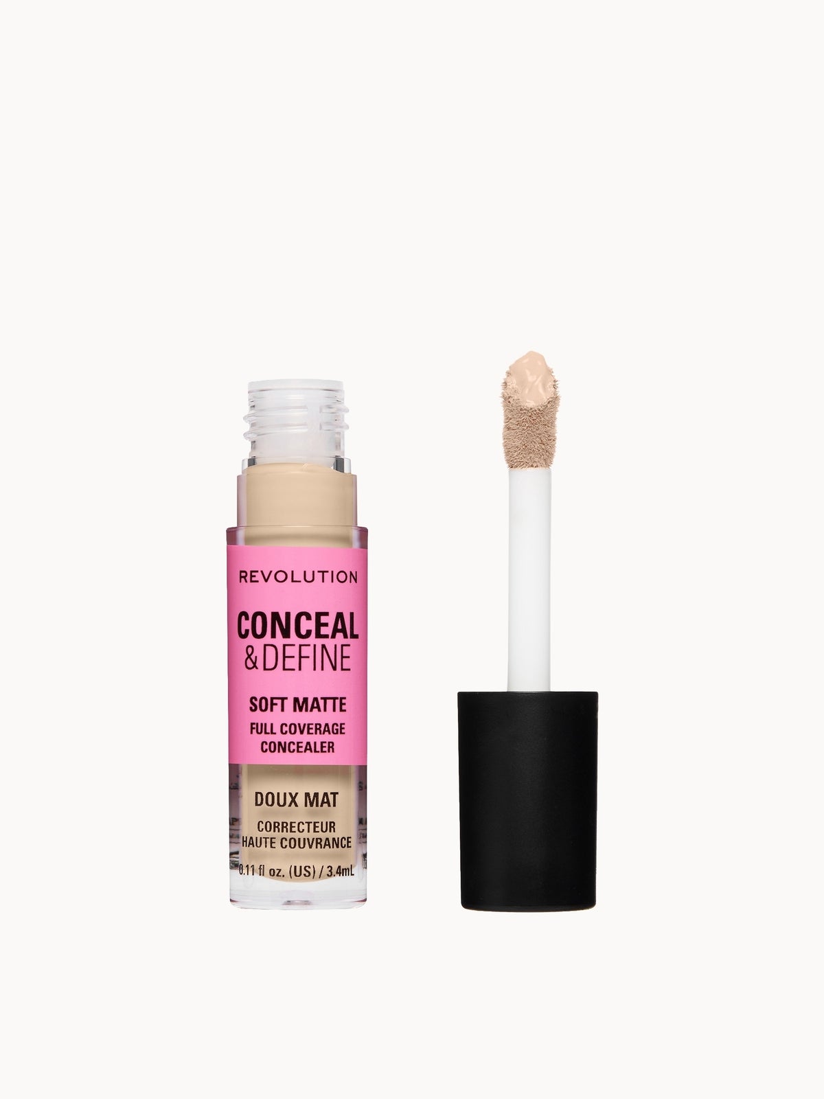 Revolution Conceal and Define Full Coverage Concealer (Various Shades) - C2N 3