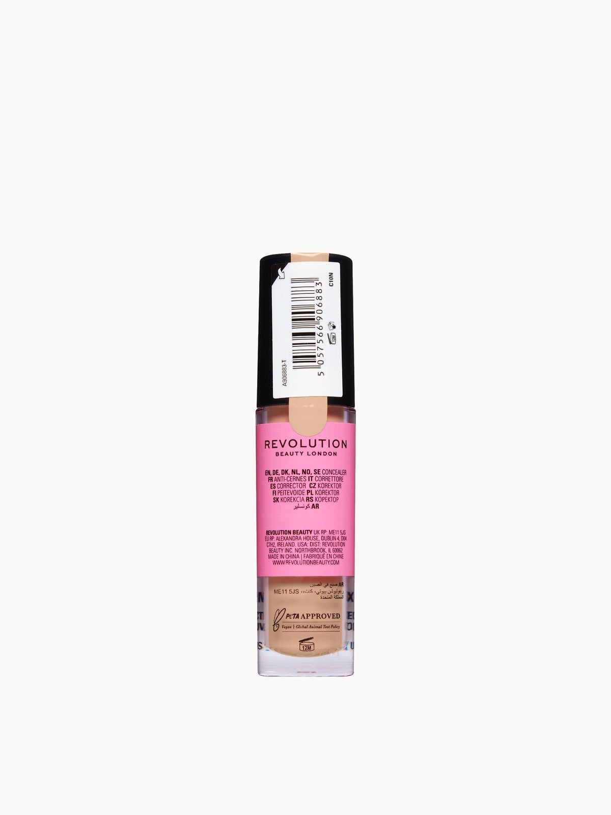 Revolution Conceal and Define Full Coverage Concealer (Various Shades) - C10N 2