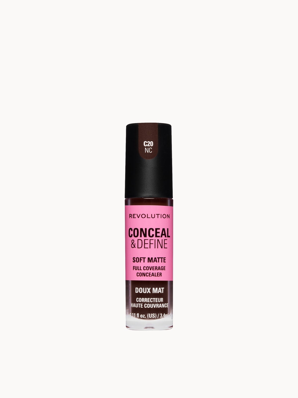 Revolution Conceal and Define Full Coverage Concealer (Various Shades) - C20NC