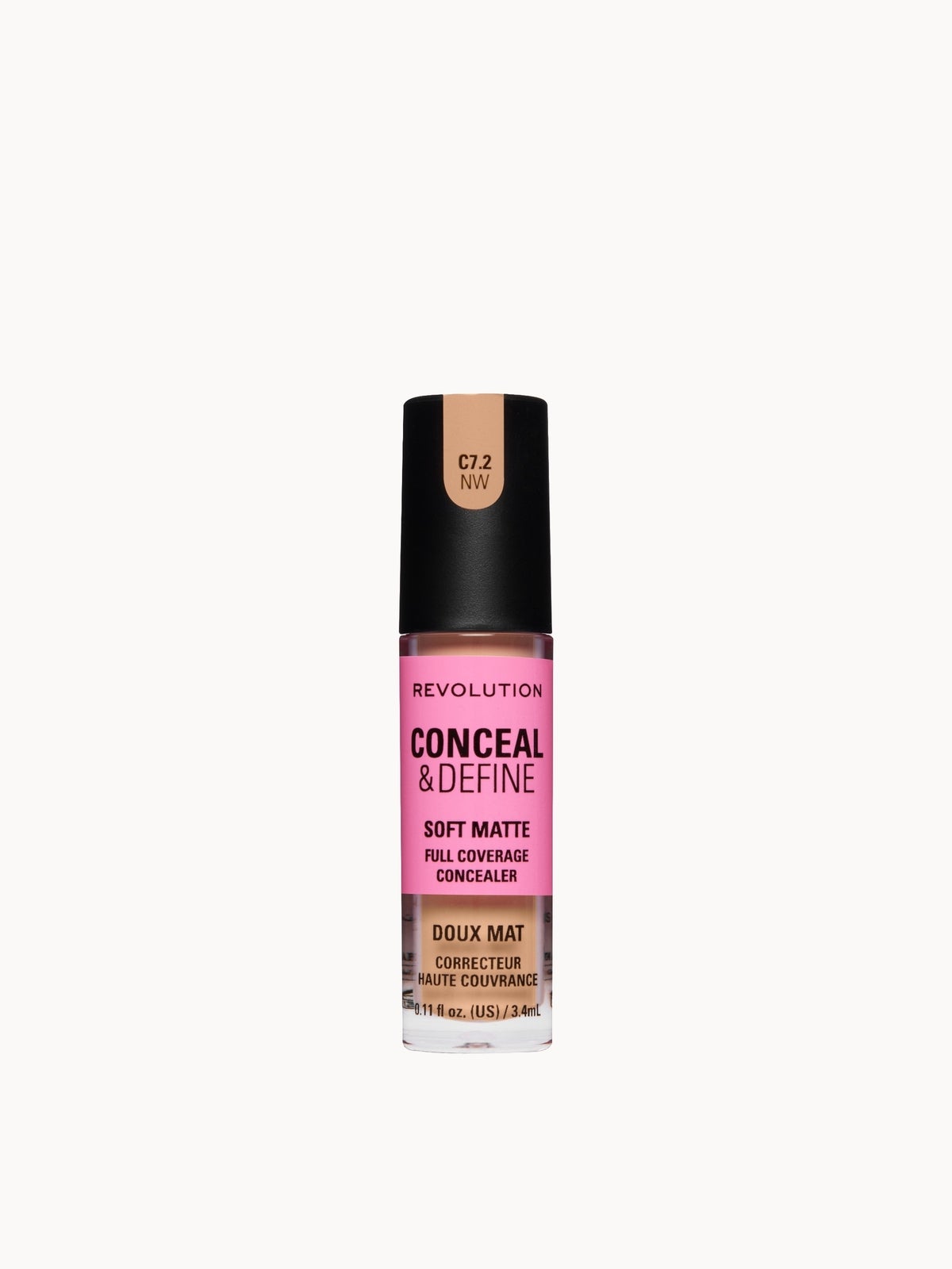 Revolution Conceal and Define Full Coverage Concealer (Various Shades) - C7.2NW - Image 1