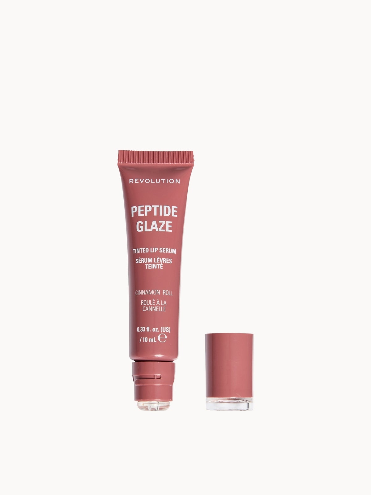 Revolution Peptide Glaze Tinted Lip Serum (Various Shades) - Cinnamon Roll 3