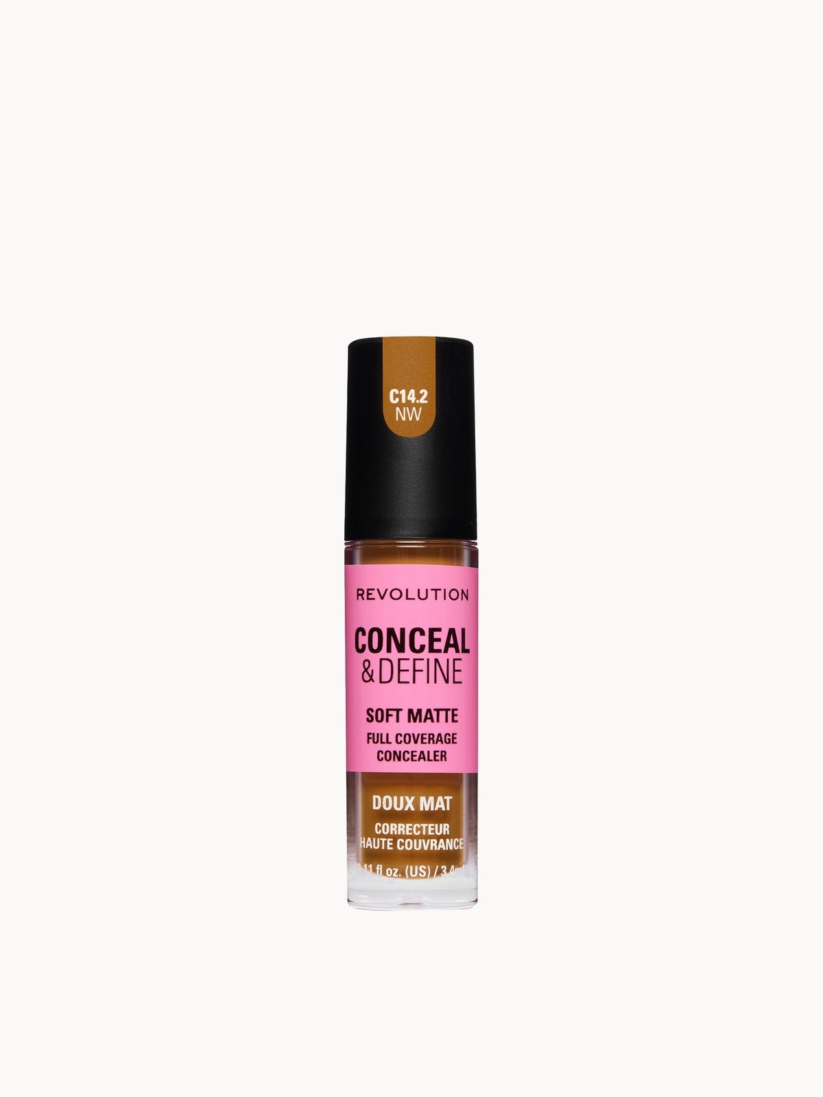 Revolution Conceal and Define Full Coverage Concealer (Various Shades) - C14.2NW