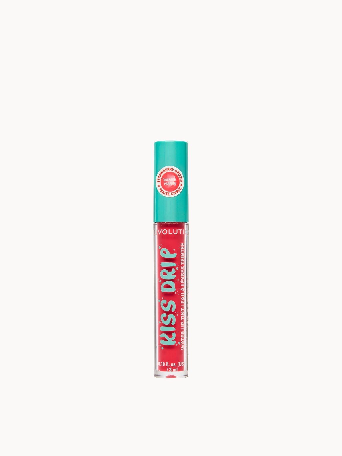 Revolution Kiss Drip Water Lip Tint (Various Shades) - Strawberry Drizzle