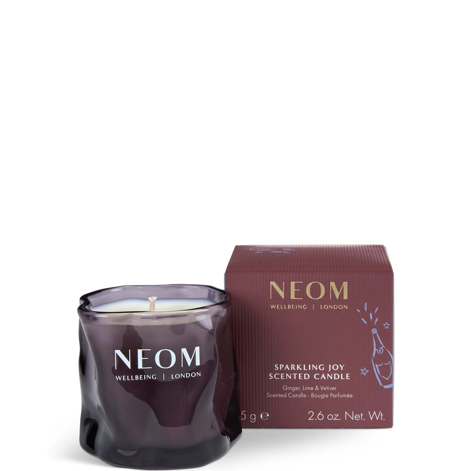 NEOM Sparkling Joy Travel Candle 75g