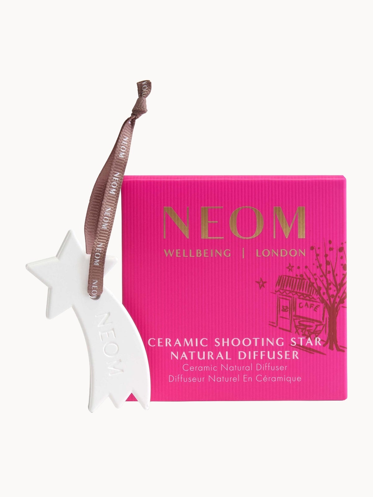 Neom Wellbeing Ceramic Shooting Star Natural Diffuser 29G - Image 3