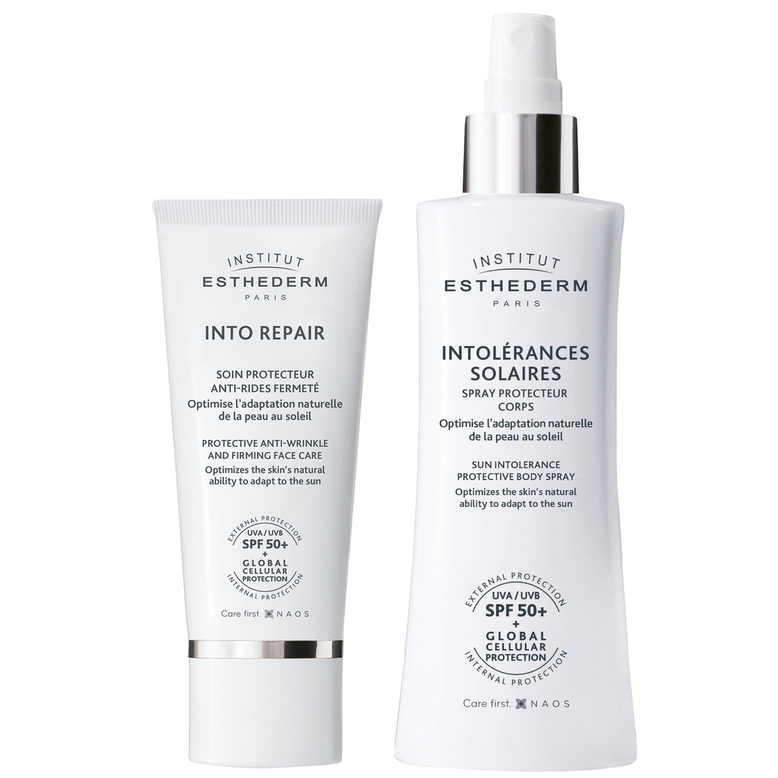 Institut Esthederm Advanced Skin Repair Suncare Face & Body Duo