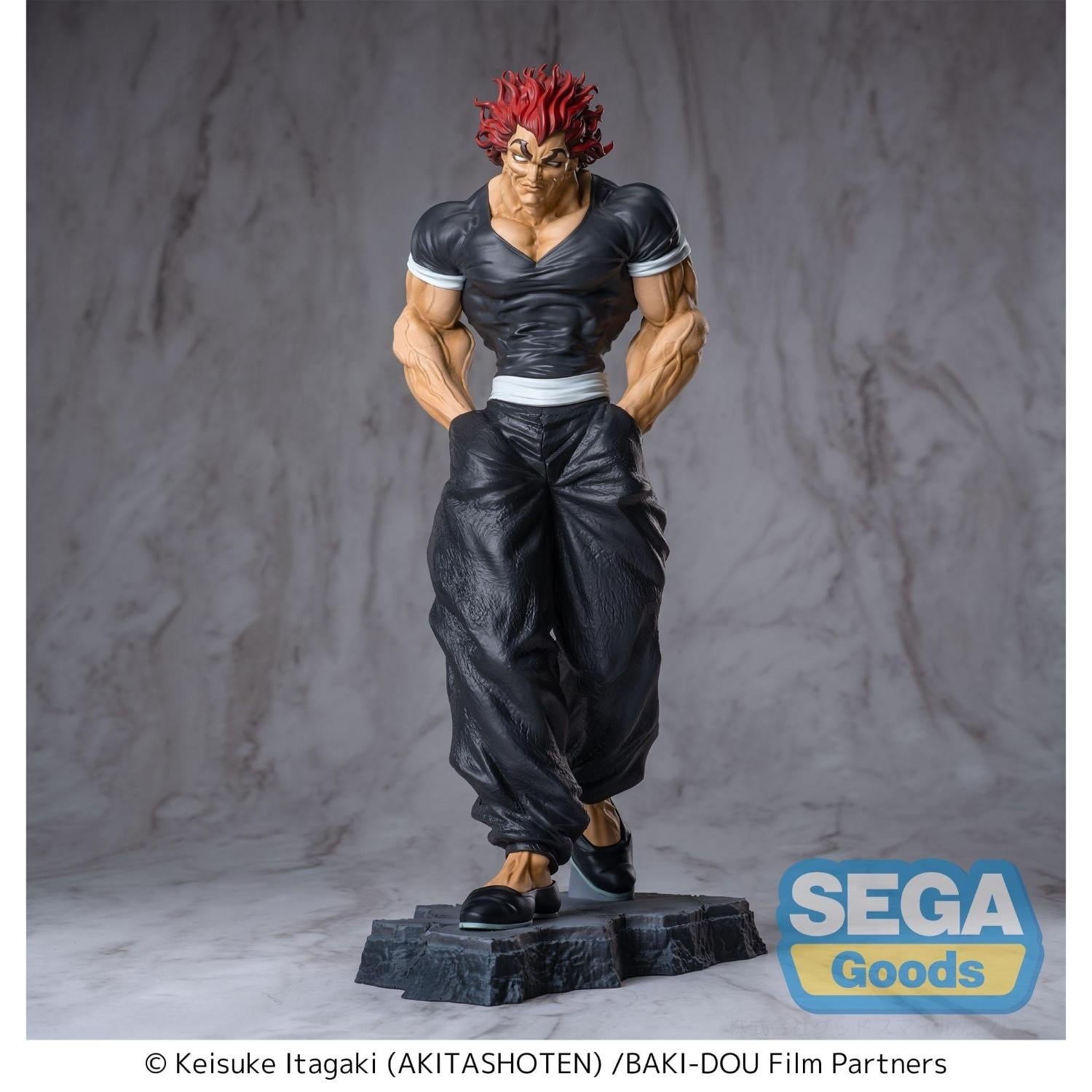 Baki-Dou Luminasta PVC Figure Yujiro Hanma 25 cm