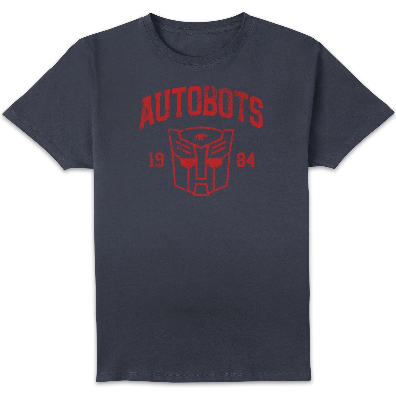 Transformers Autobot Collegiate Men's T-Shirt - Navy - XXL