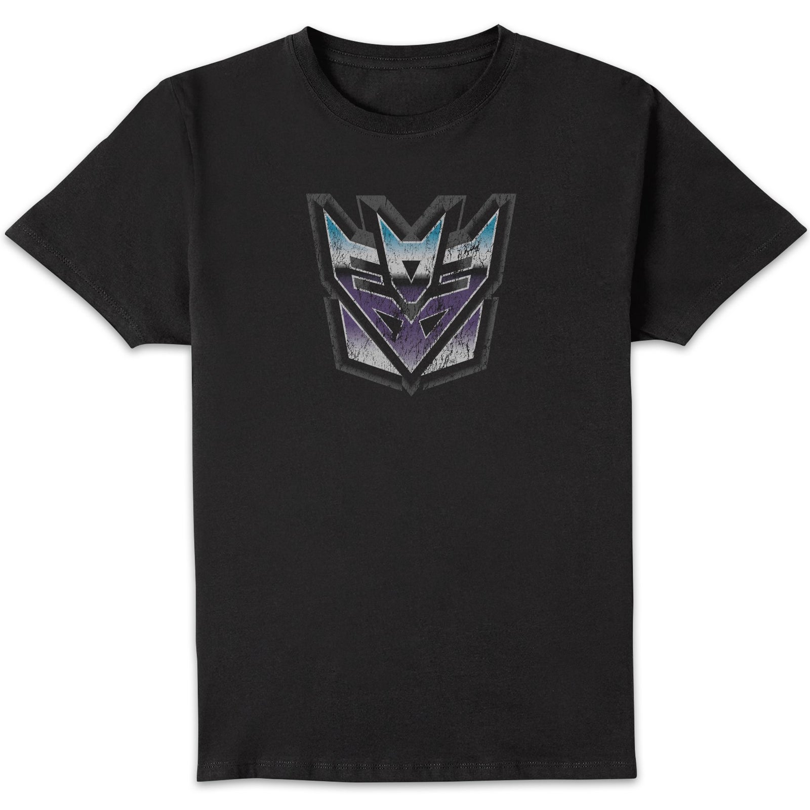 Transformers Retro Decepticon Men's T-Shirt - Black - 4XL