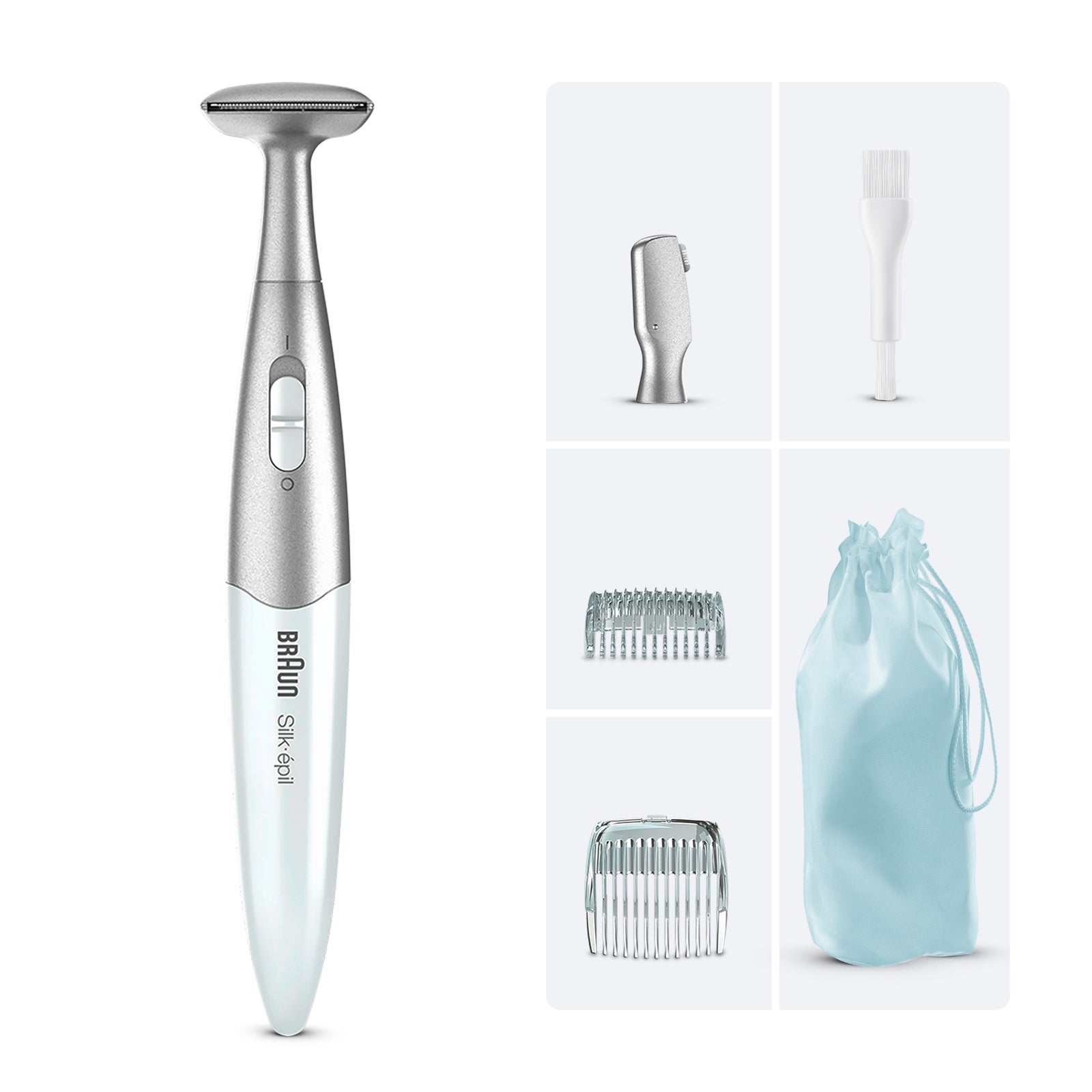 Braun Silk·épil Bikini Trimmer FG1100 Weiß: retailer-supplied image