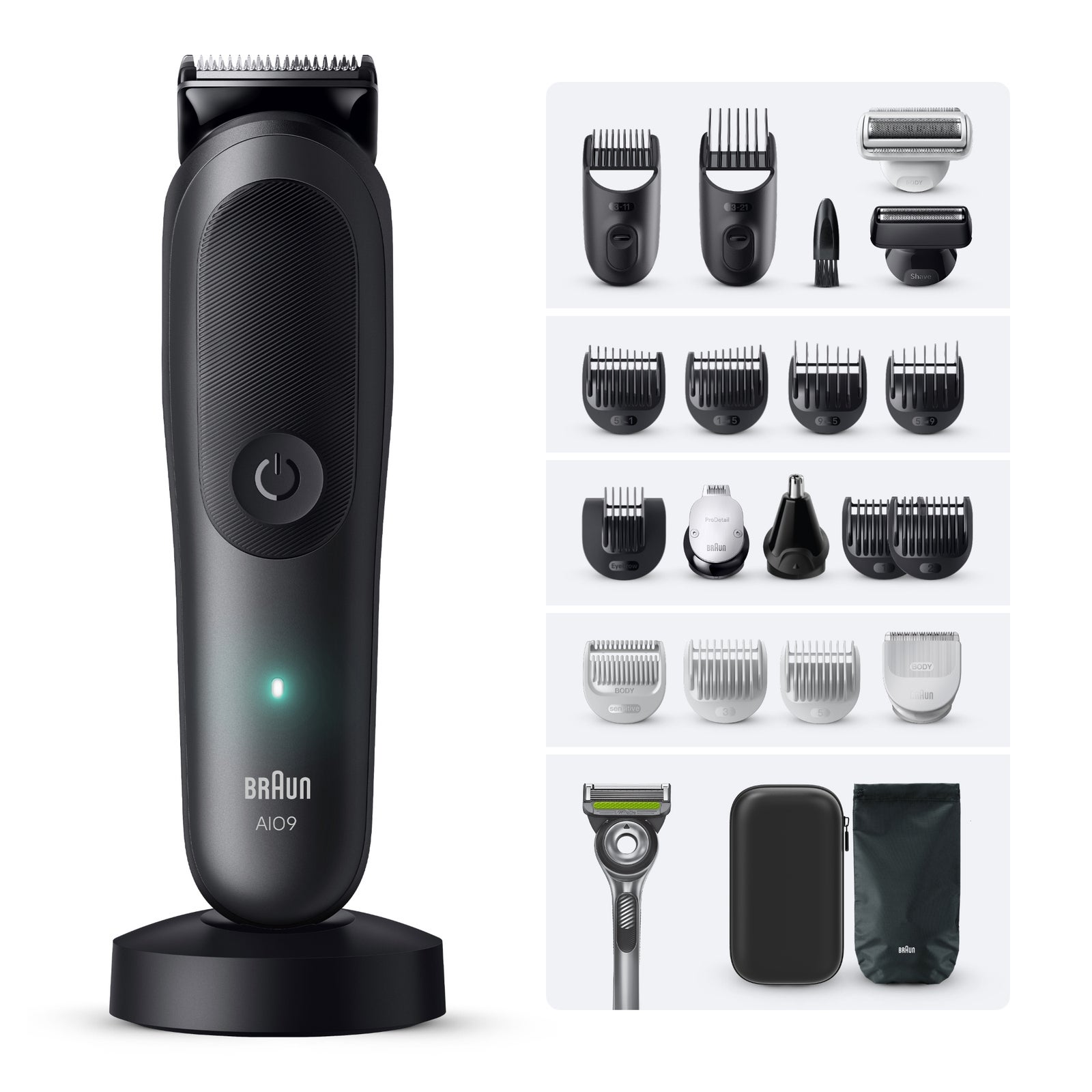 Braun Series 9 All-in-One AIO9545 Trimmer & Rasierer für Männer: retailer-supplied image