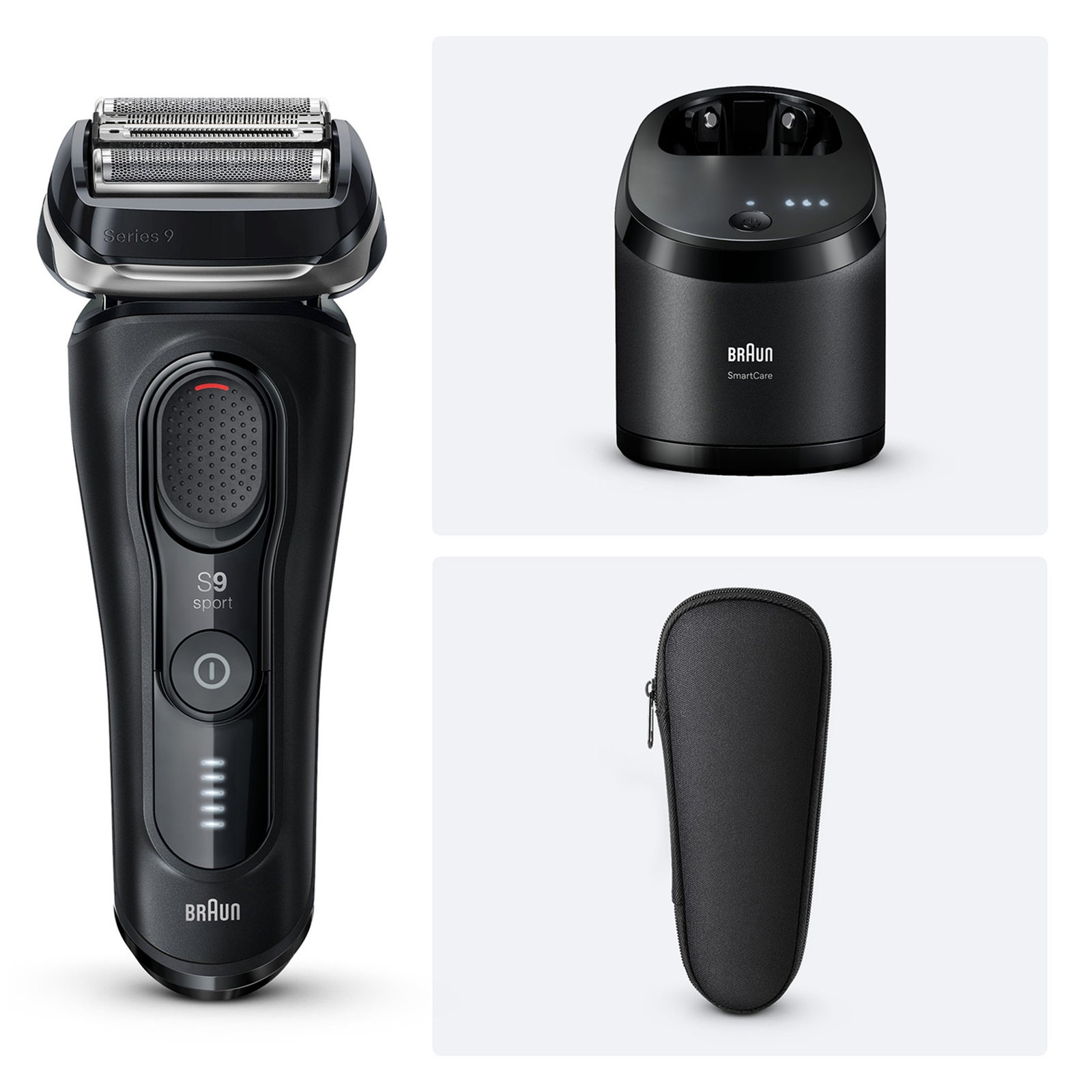 Men's Black Braun Series 9 Sport S9150cce Electric Shaver For - Image 4