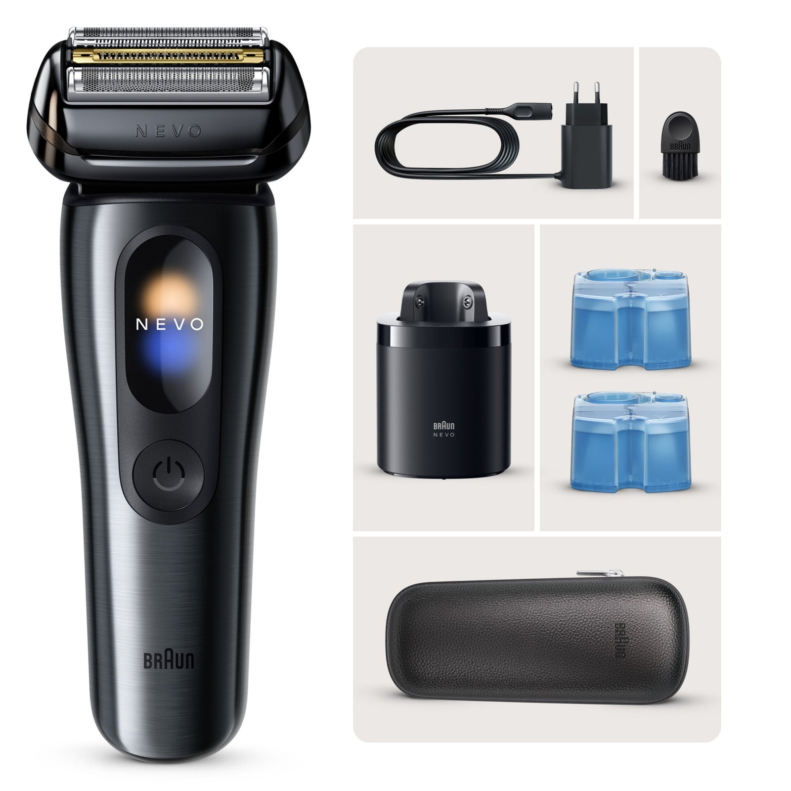 Men's Grey Braun Nevo 15115C Electric Shaver For - Image 3