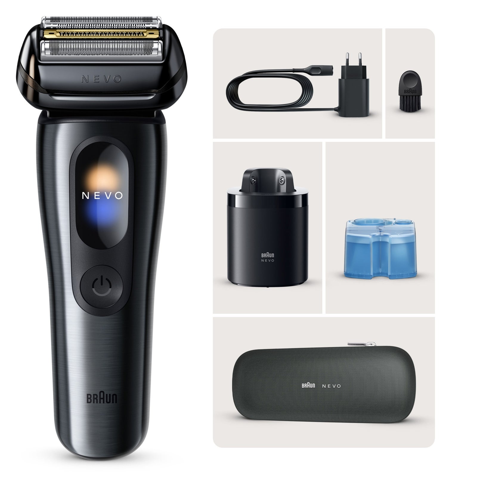 Men's Black Braun Nevo 11015C Electric Shaver For - Image 4
