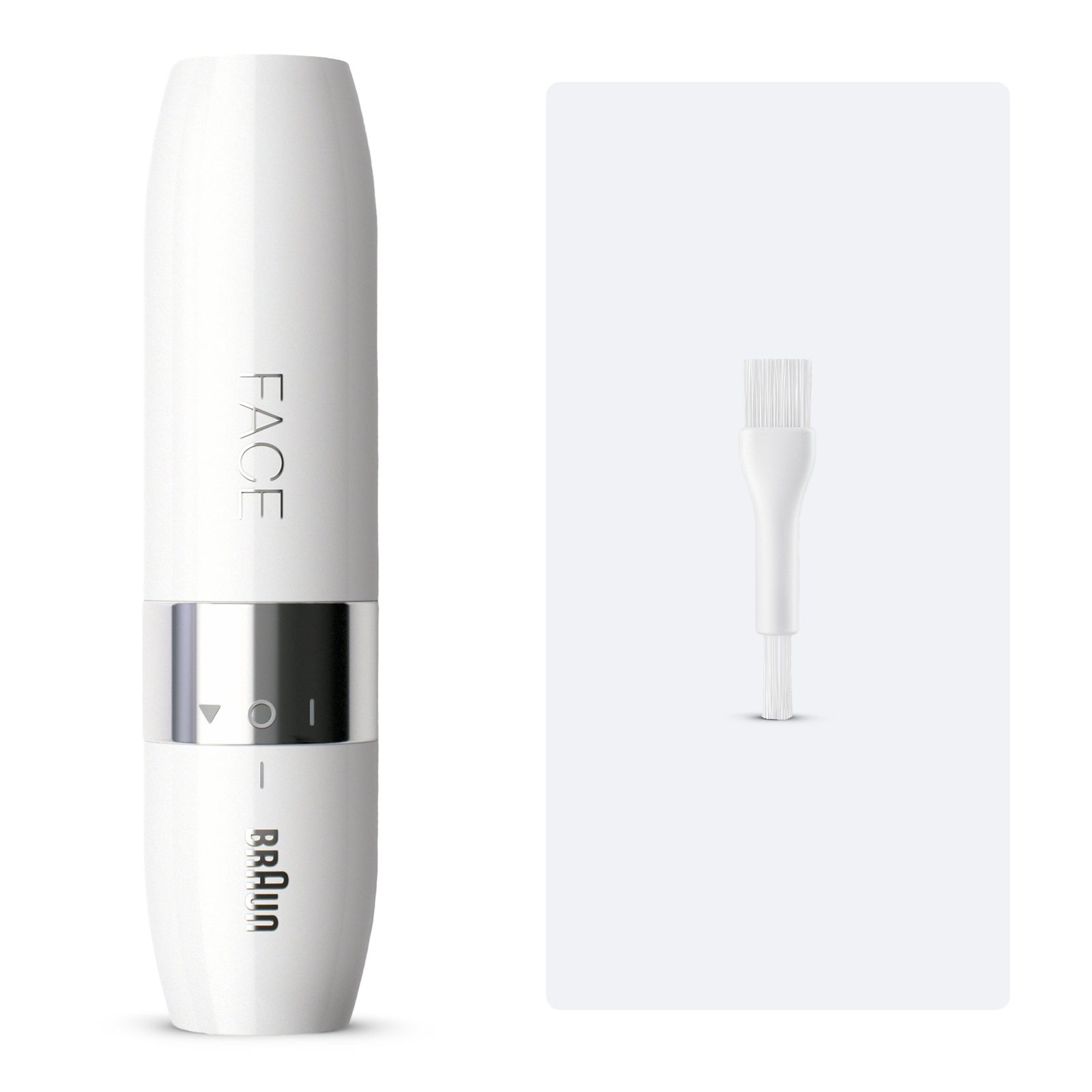 Braun Face Mini-Haarentferner FS1000 für Damen Weiß: retailer-supplied image