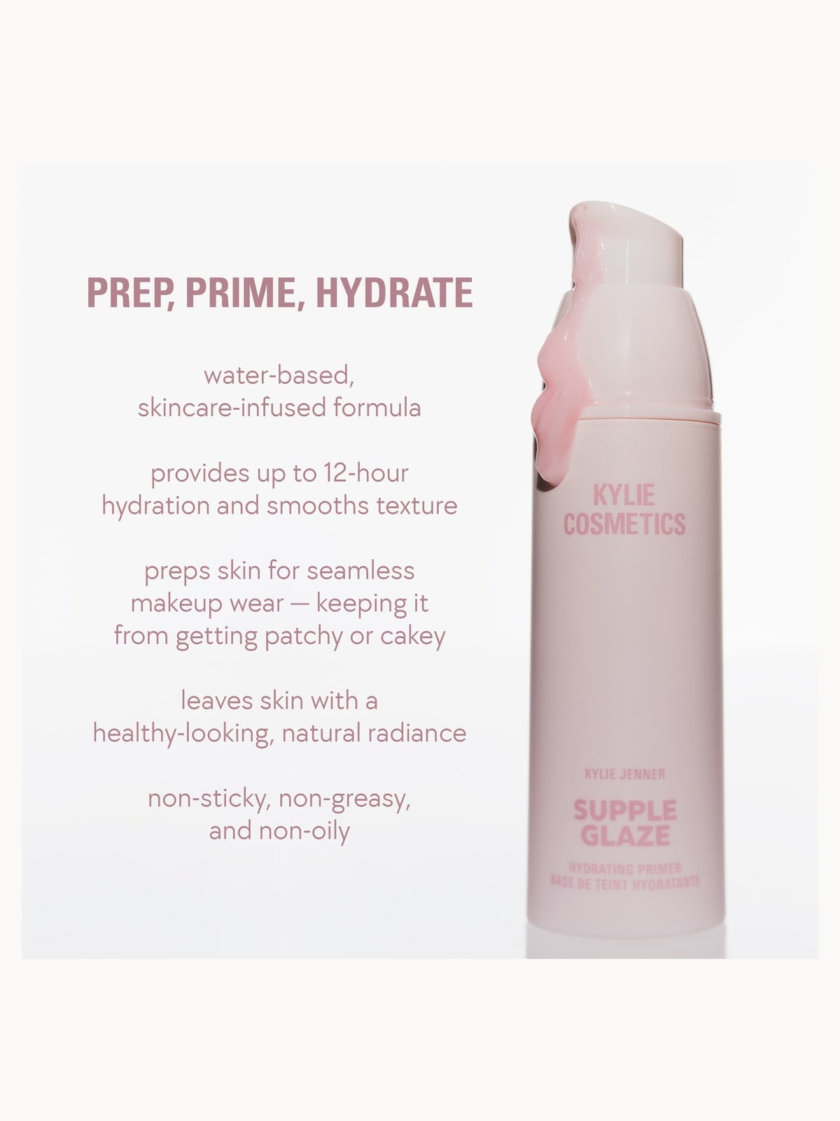 Kylie Cosmetics Supple Glaze Hydrating Primer 30ml/1 oz 2