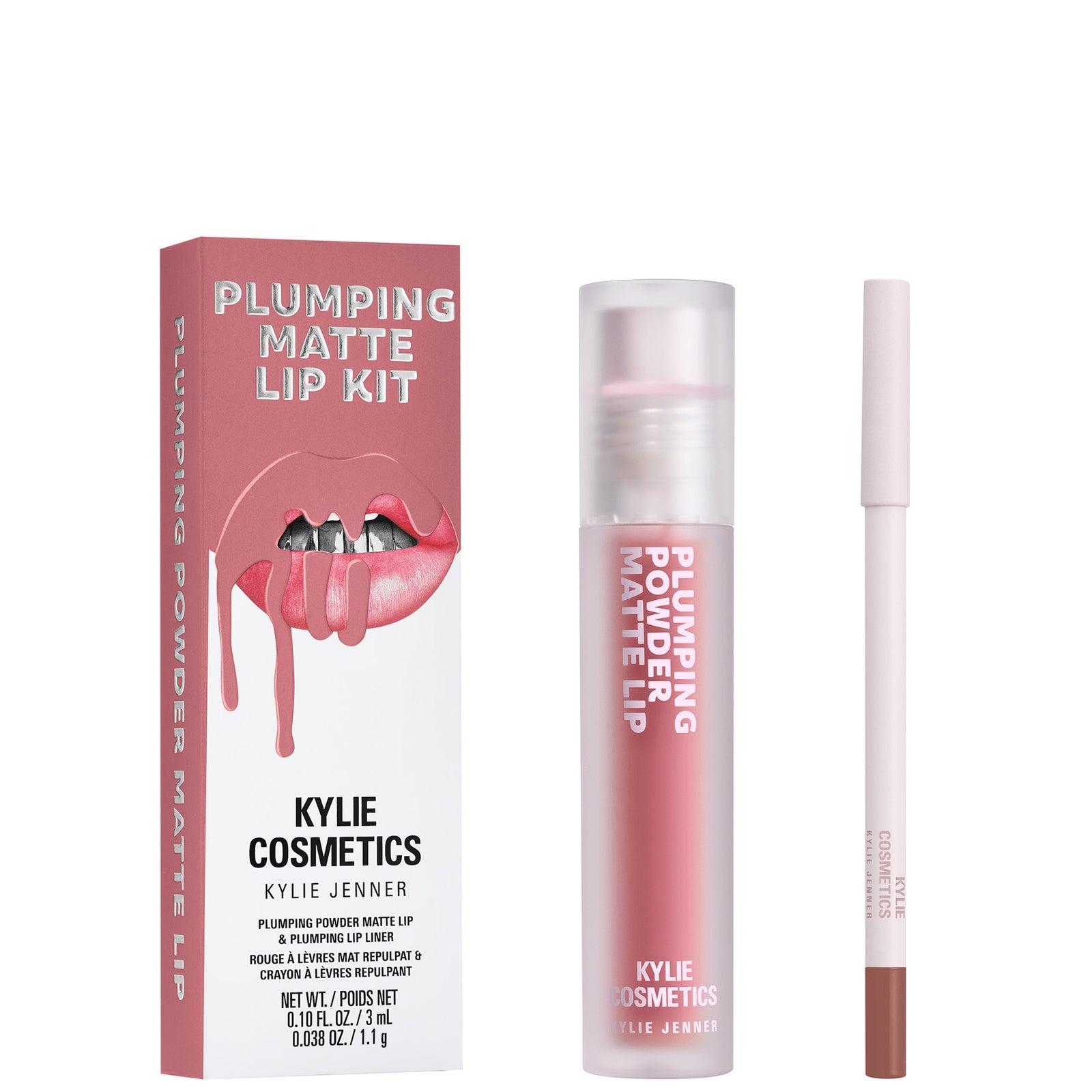 Kylie Jenner Cosmetics Lippenstift Plumping Powder Matte Lip Kit Dames