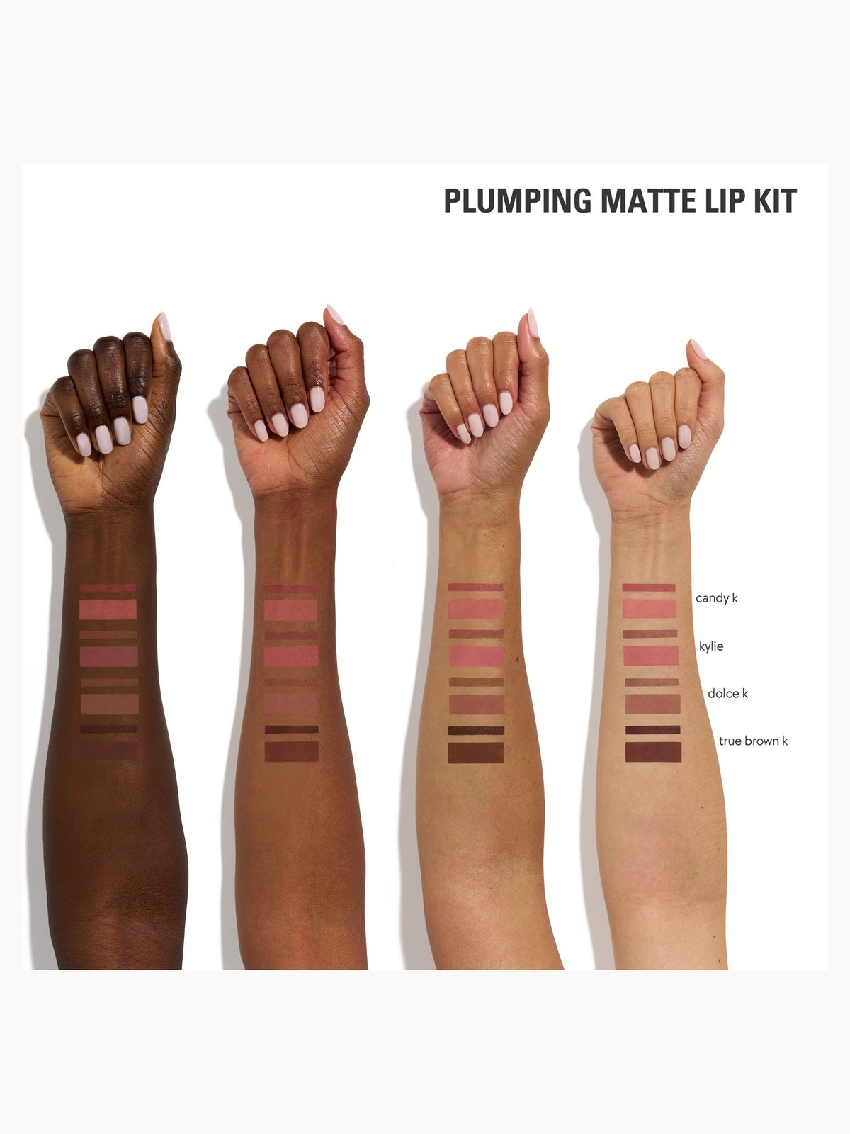 Kylie Cosmetics Plumping Matte Lip Kit (Various Shades) - 603 True Brown K 4