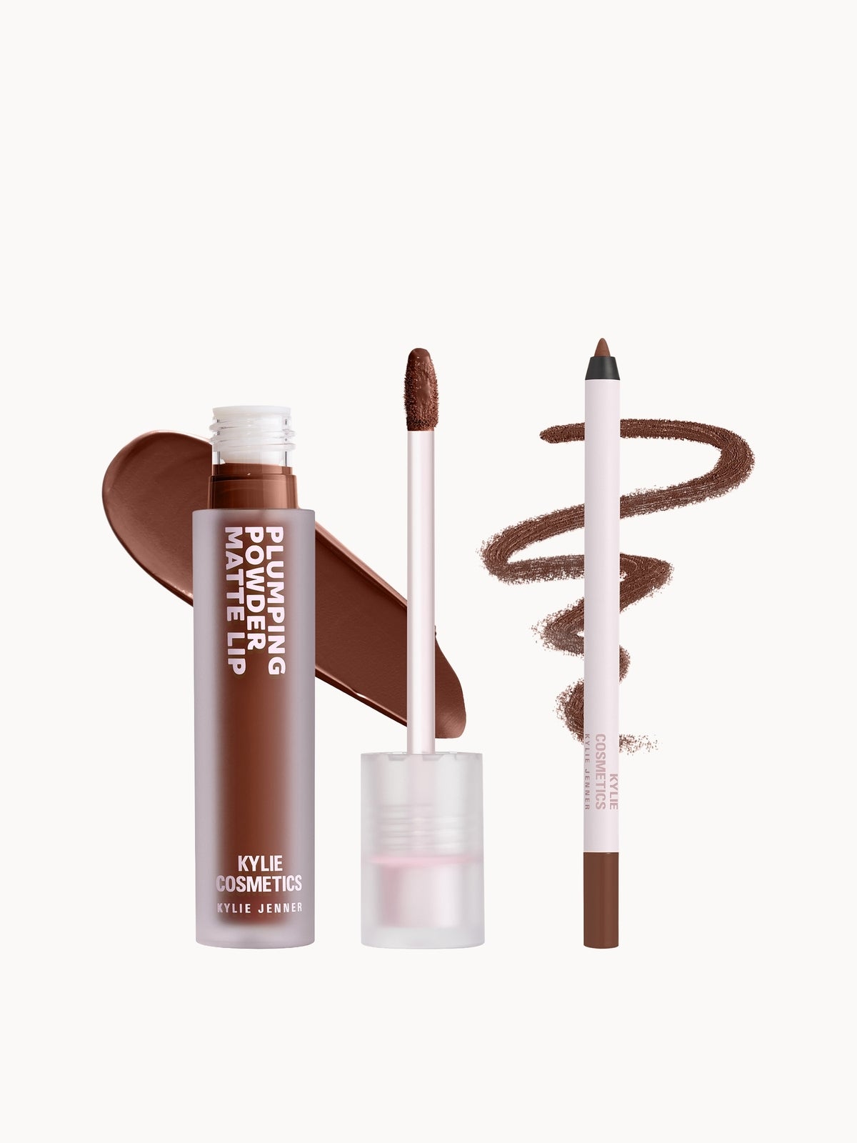 Kylie Cosmetics Plumping Matte Lip Kit (Various Shades) - 603 True Brown K 3