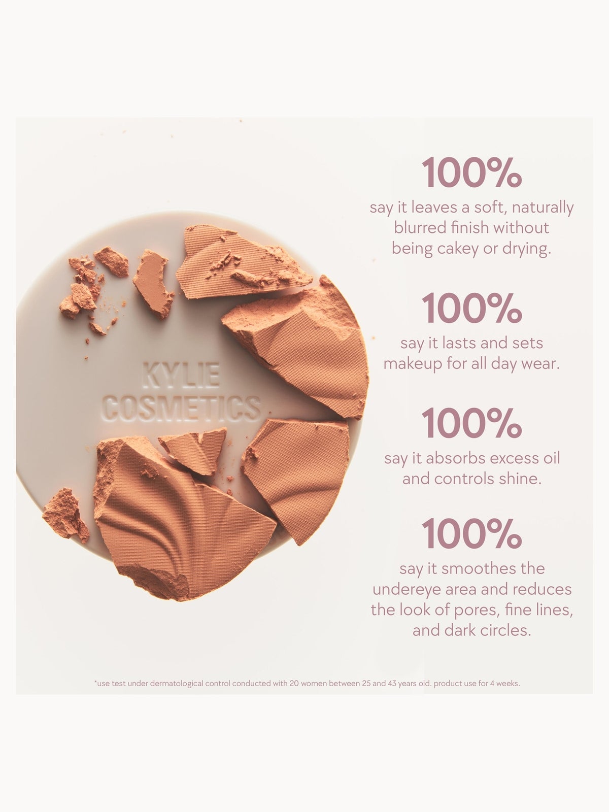 Kylie Cosmetics Natural Blur Brightening Powder Peach 5g/0.17 oz (Various Shades) - 001 Translucent 4