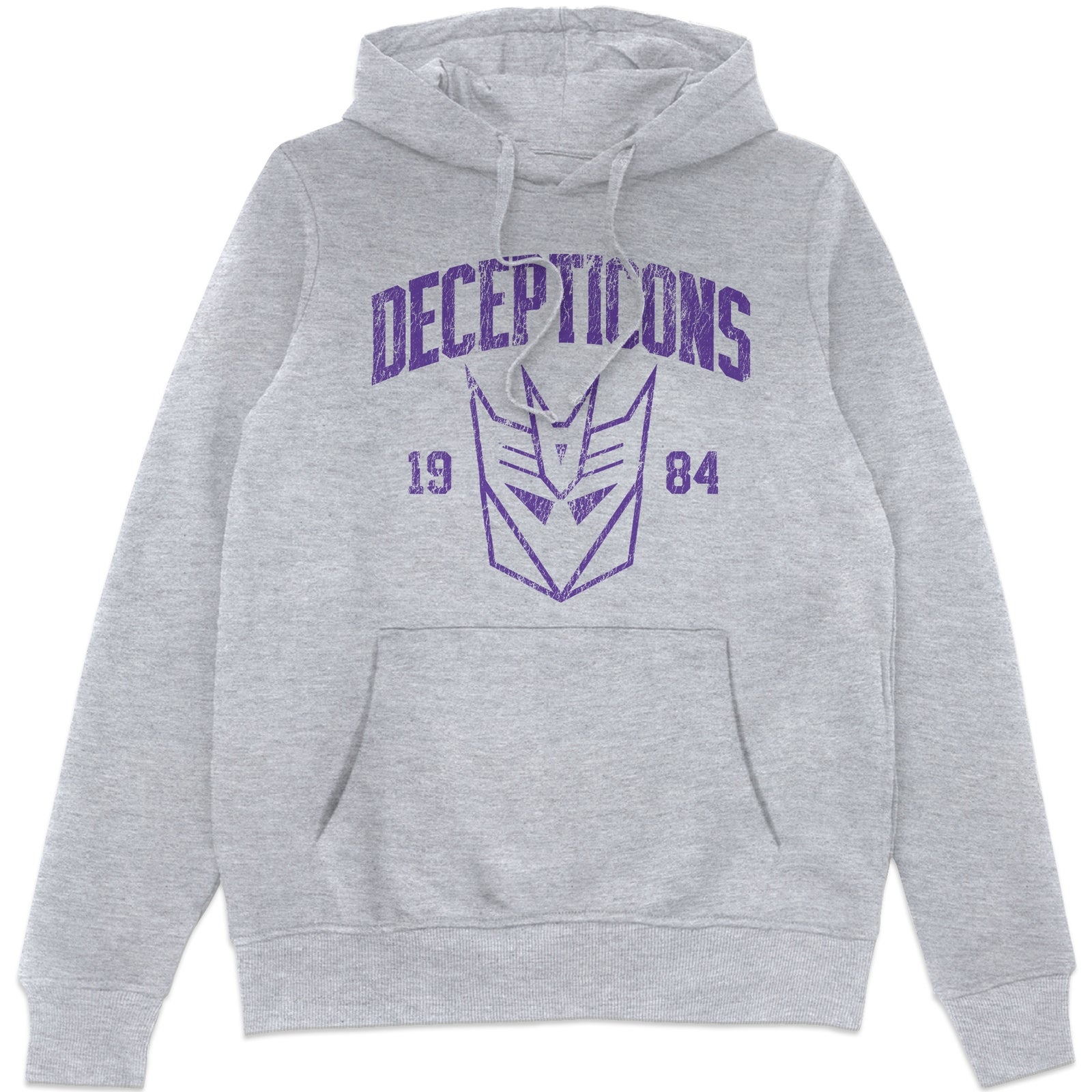 Transformers Decepticon Collegiate Hoodie - Grey - XL