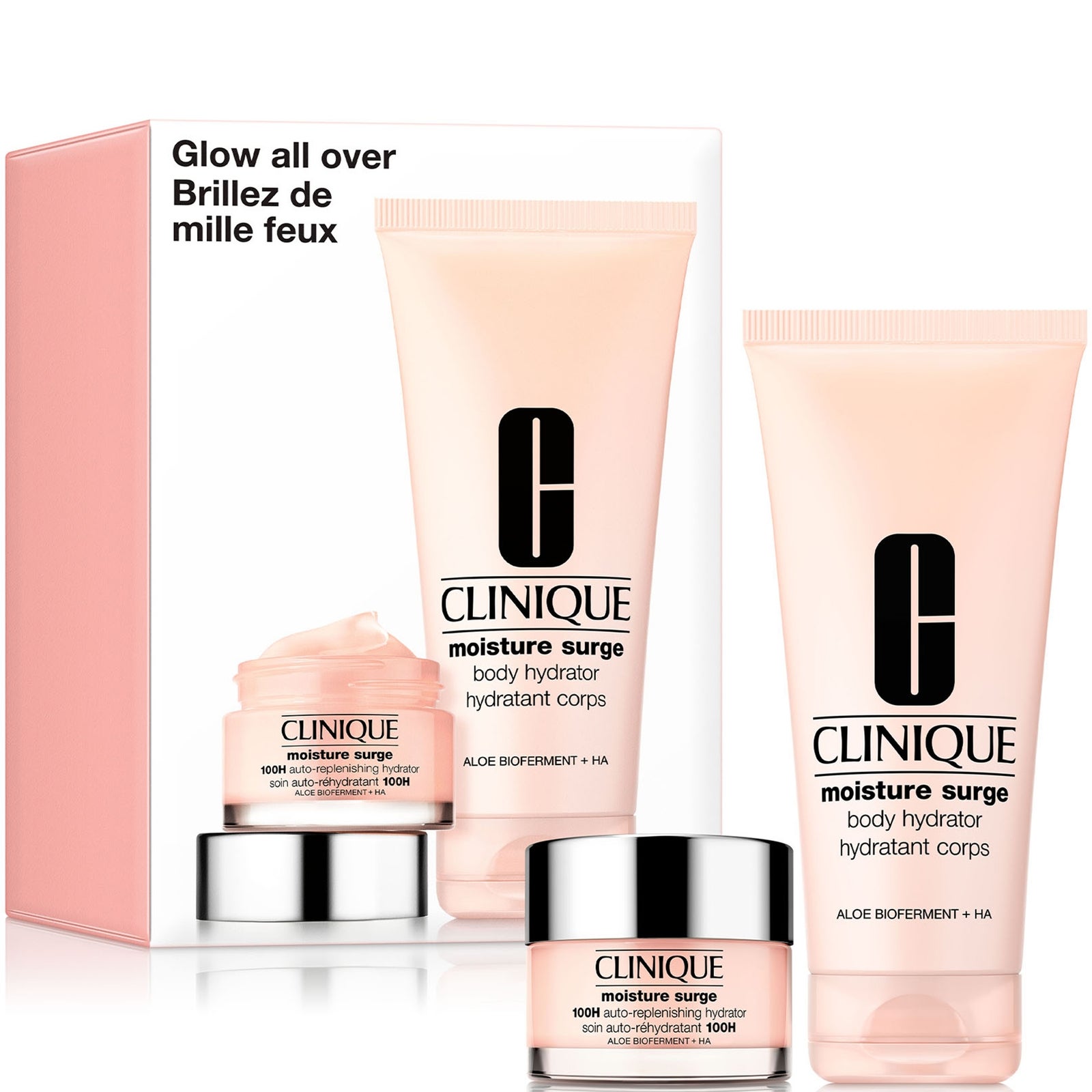 Clinique Moisture Surge Glow Hydration Skincare Gift Set