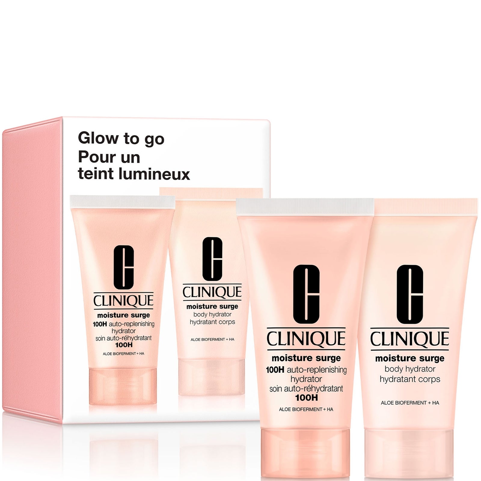 Clinique Moisture Surge Hydration Travel Skincare Set 