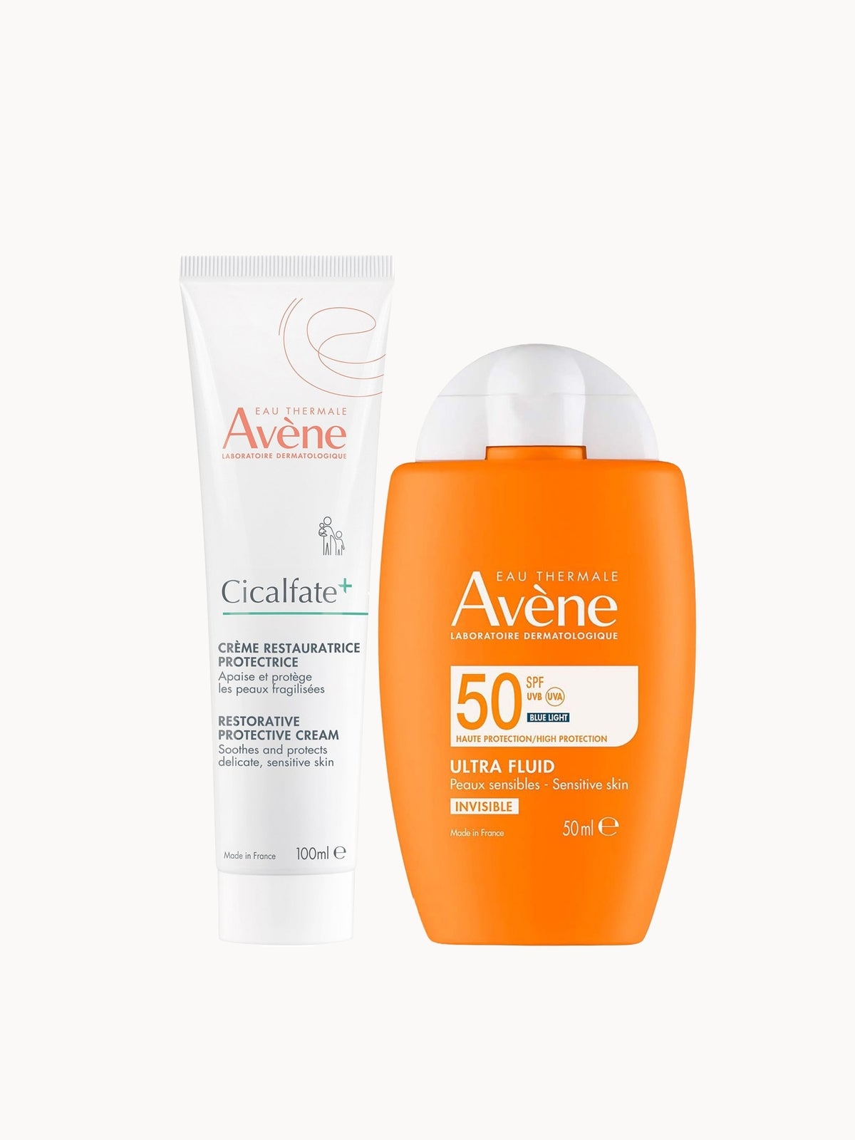 Avène Skin Barrier Care & SPF 50 Bundle For Sensitive Skin