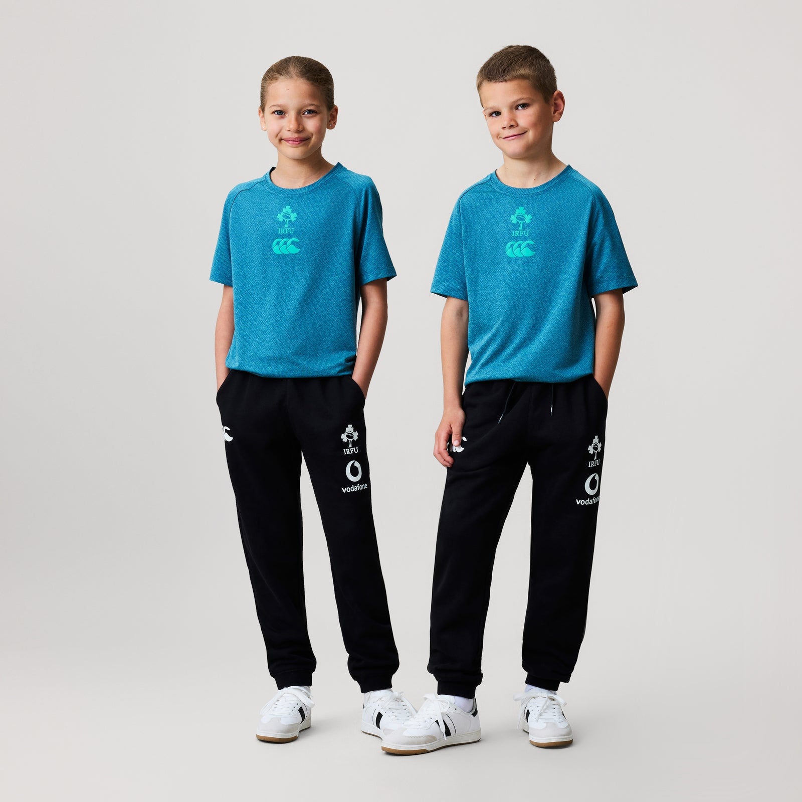 Canterbury Junior Unisex Ireland Elite Training Tee Blue - 10