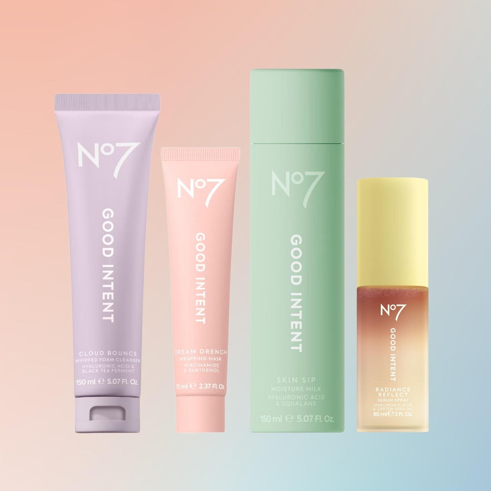 No7 GOOD INTENT The Glass Skin Ritual