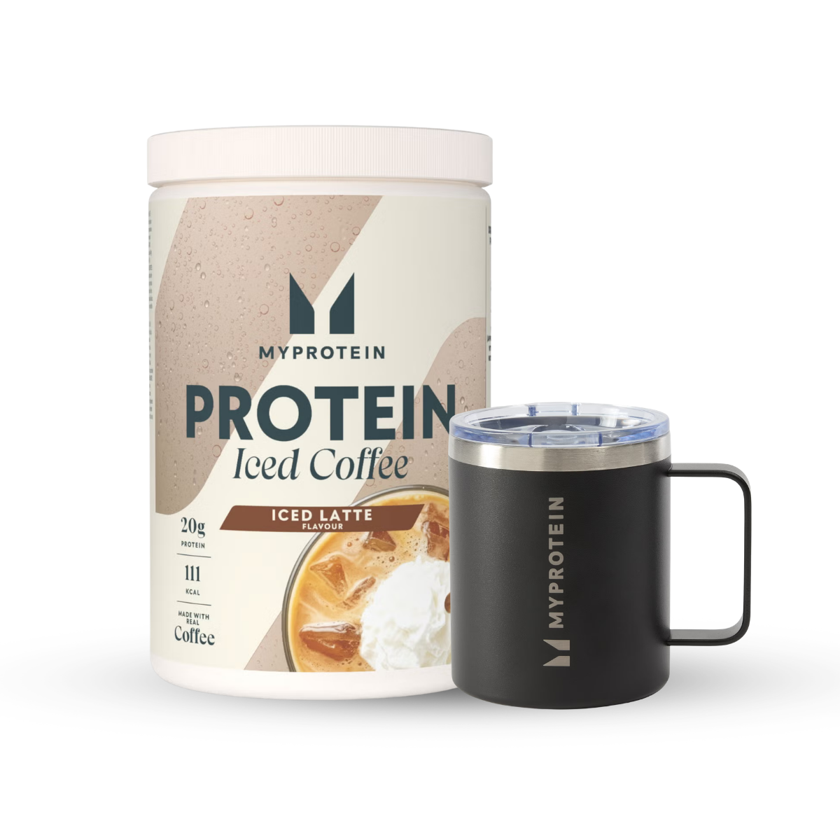 Pachet Cafea Rece cu Proteine - 20servings - Black Coffee Cup - Iced Latte