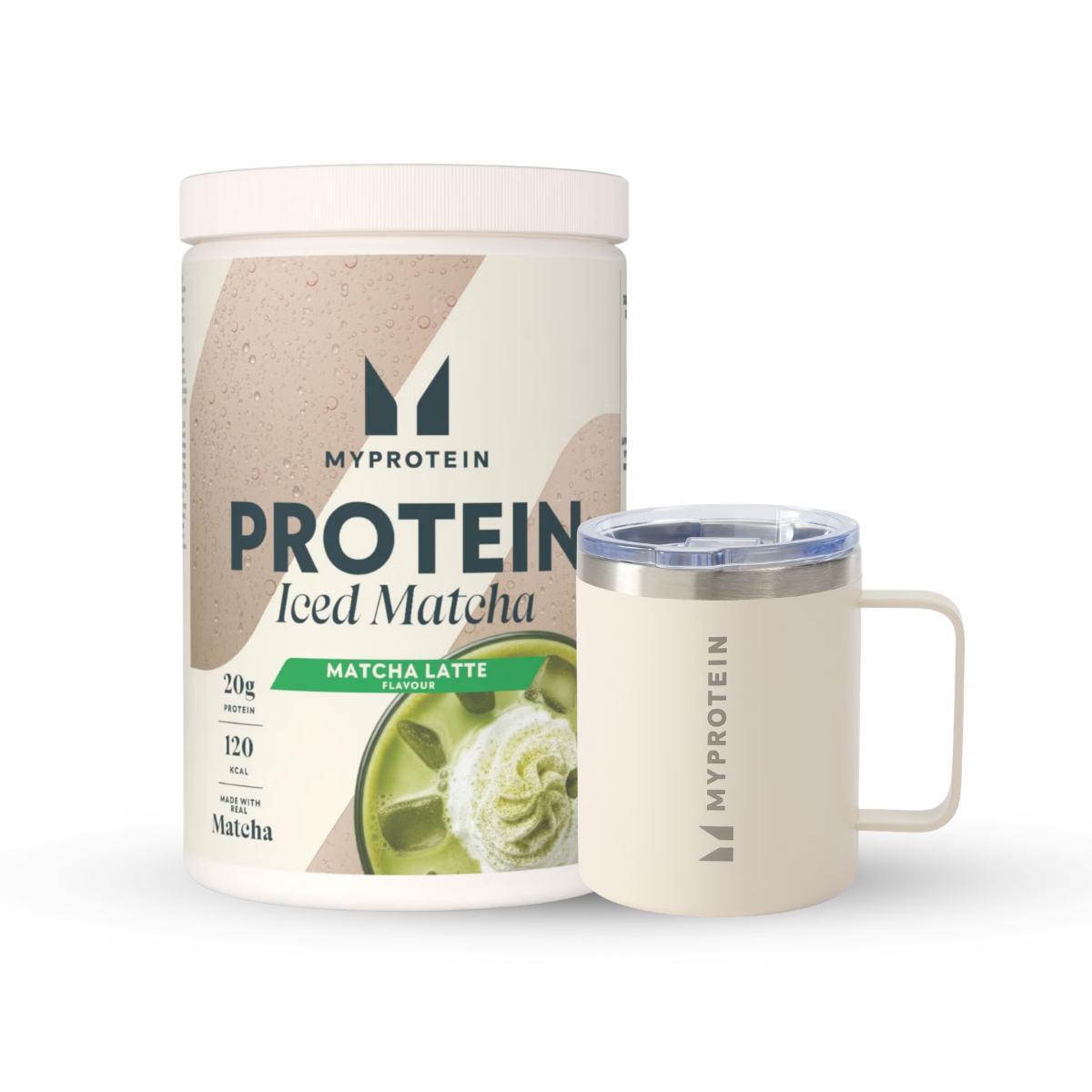 Pachet Cafea Rece cu Proteine - 20servings - Natural Cream Coffee Cup - Iced Matcha