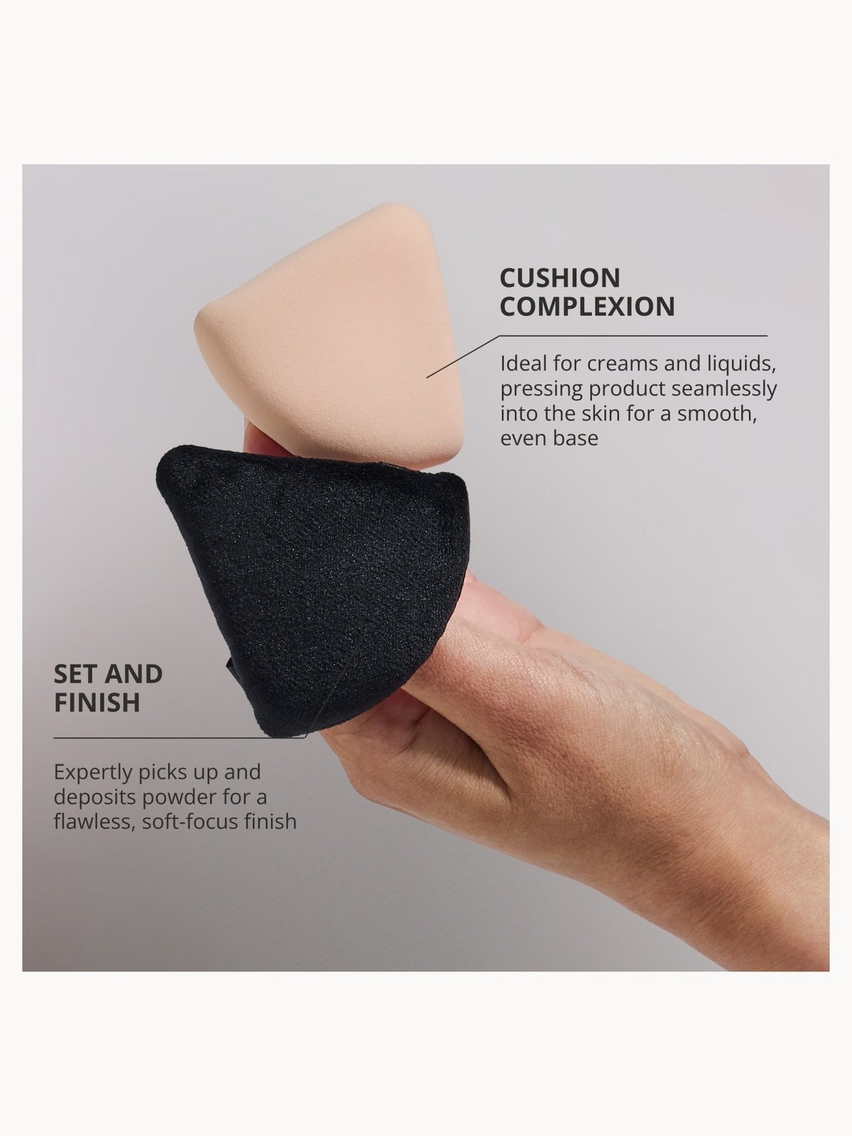 Spectrum Collections Smooth & Set Dual-Texture Puff Duo 4