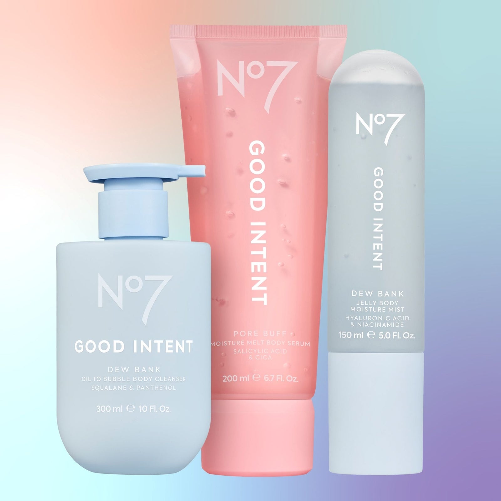 No7 GOOD INTENT Bodycare Starter Collection