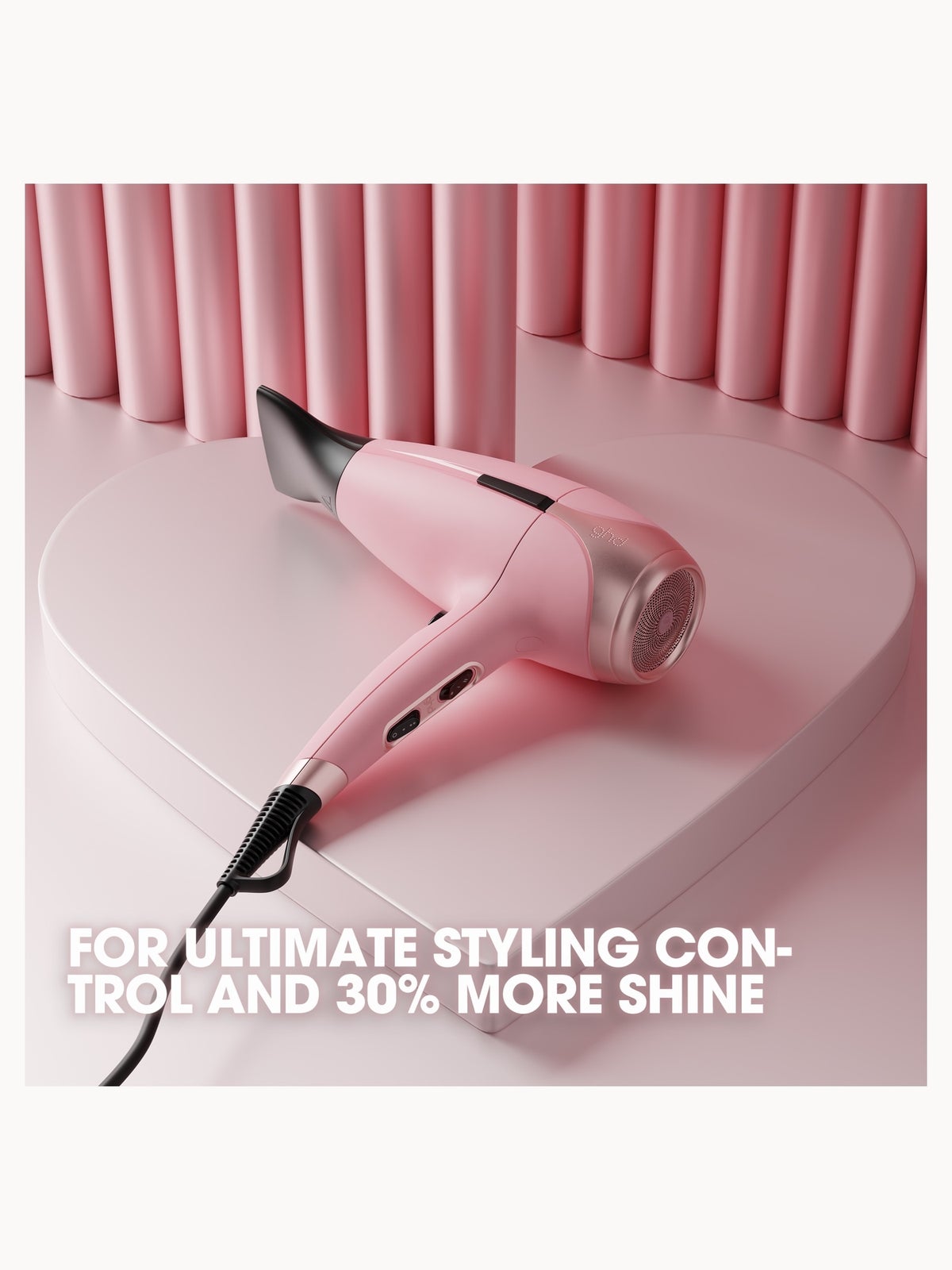ghd Helios Hairdryer in Dusted Pink Limited Edition 3