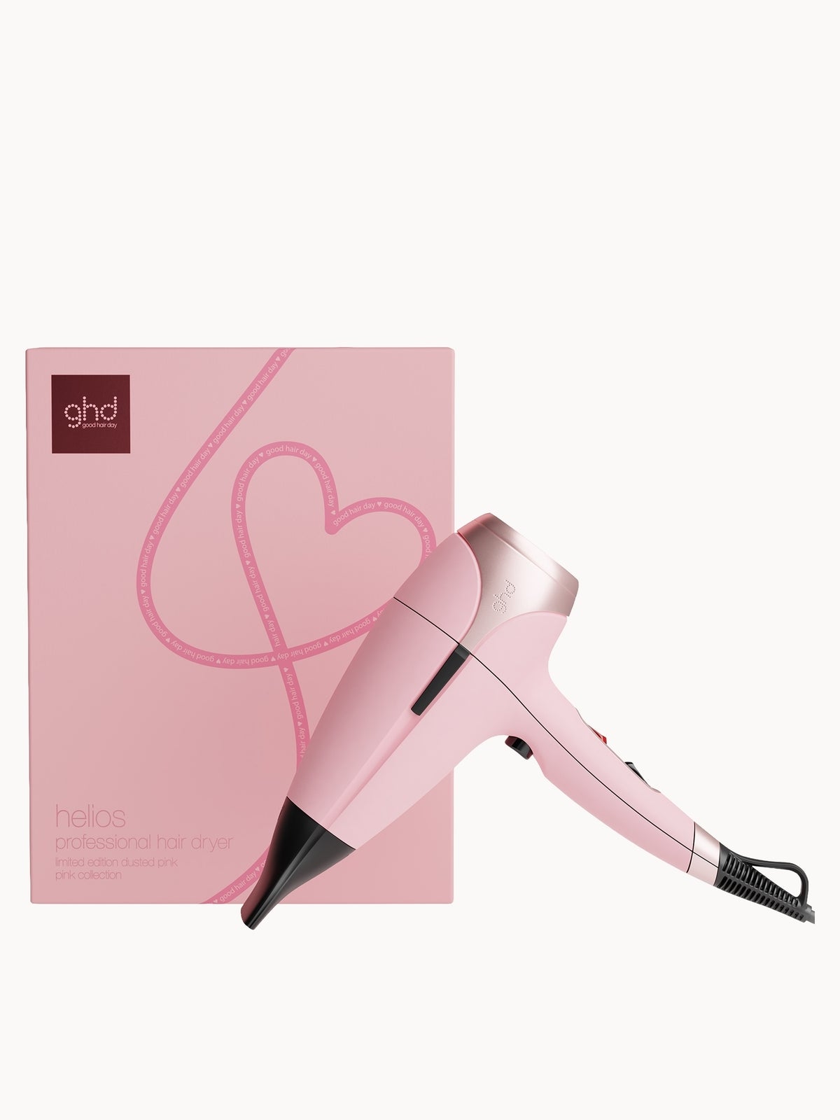 Ghd Helios Hairdryer In Dusted Pink Limited Edition