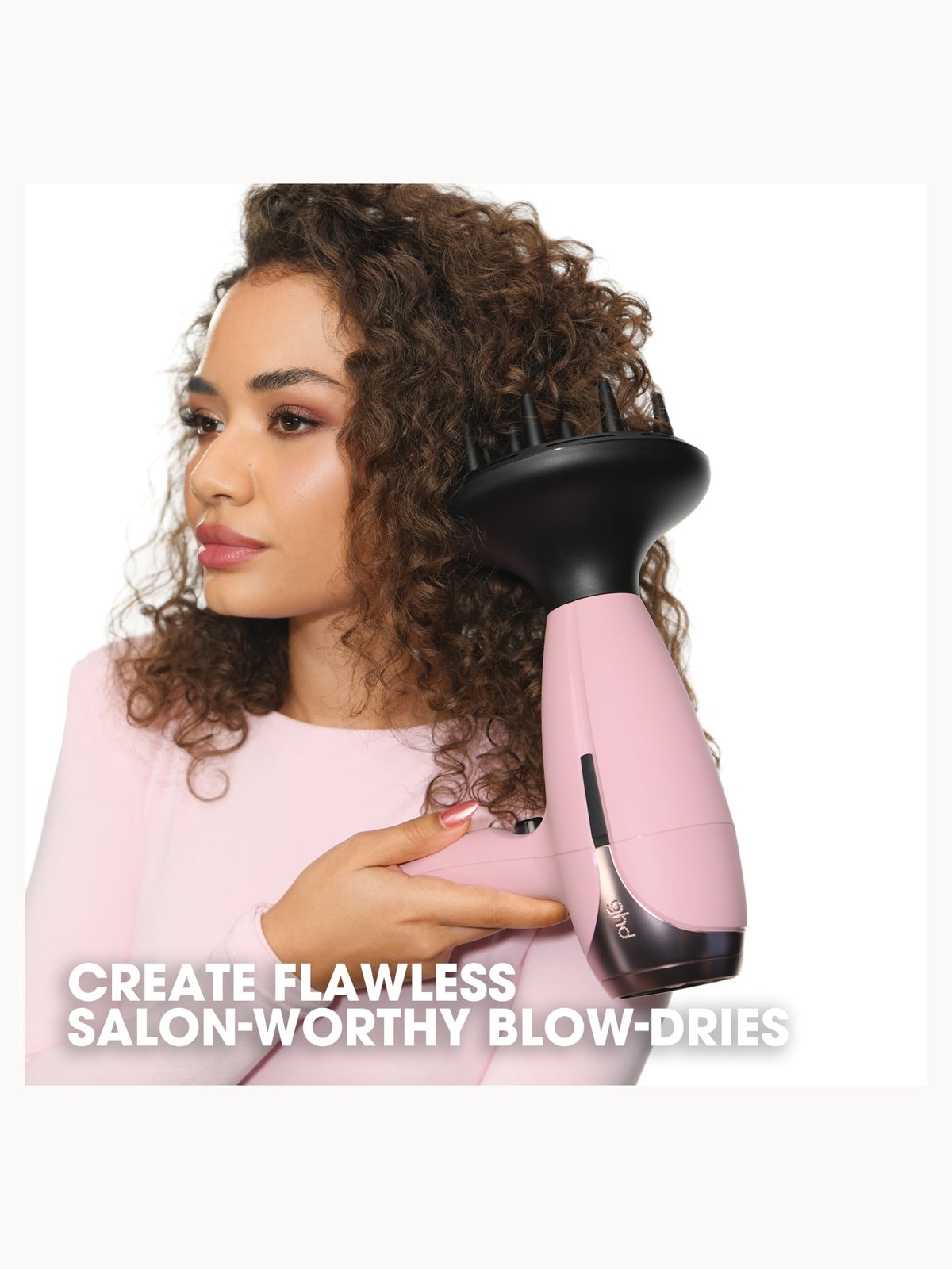 ghd Helios Hairdryer in Dusted Pink Limited Edition 4
