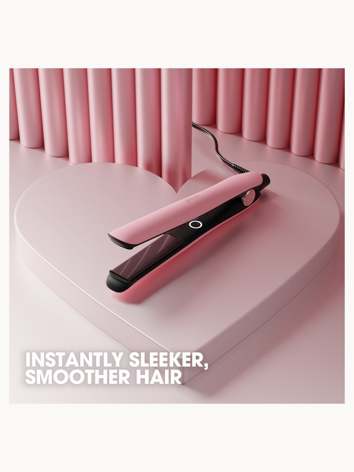 ghd Gold Hair Straightener in Dusted Pink - Limited Edition 3