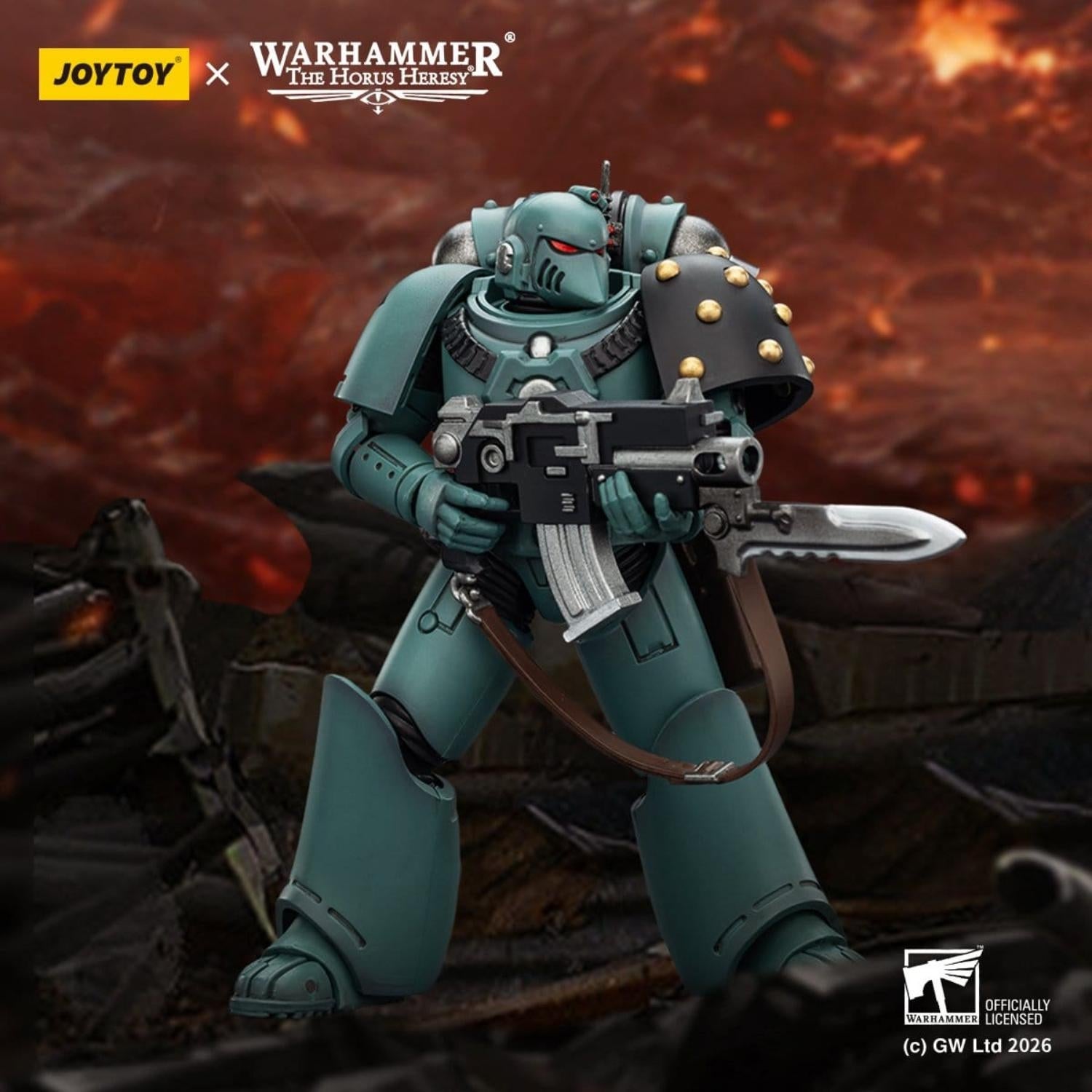 Warhammer The Horus Heresy Action Figure Sons of Horus MKVI Tactical Legionary 12 cm