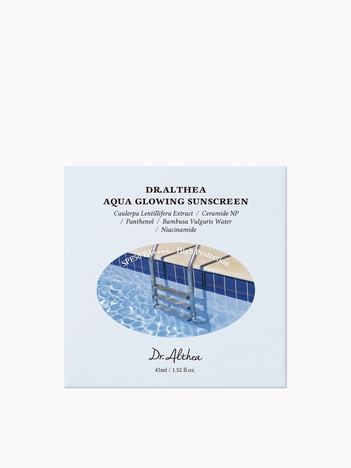 Dr.Althea Aqua Glowing Sunscreen SPF50 45ml 3