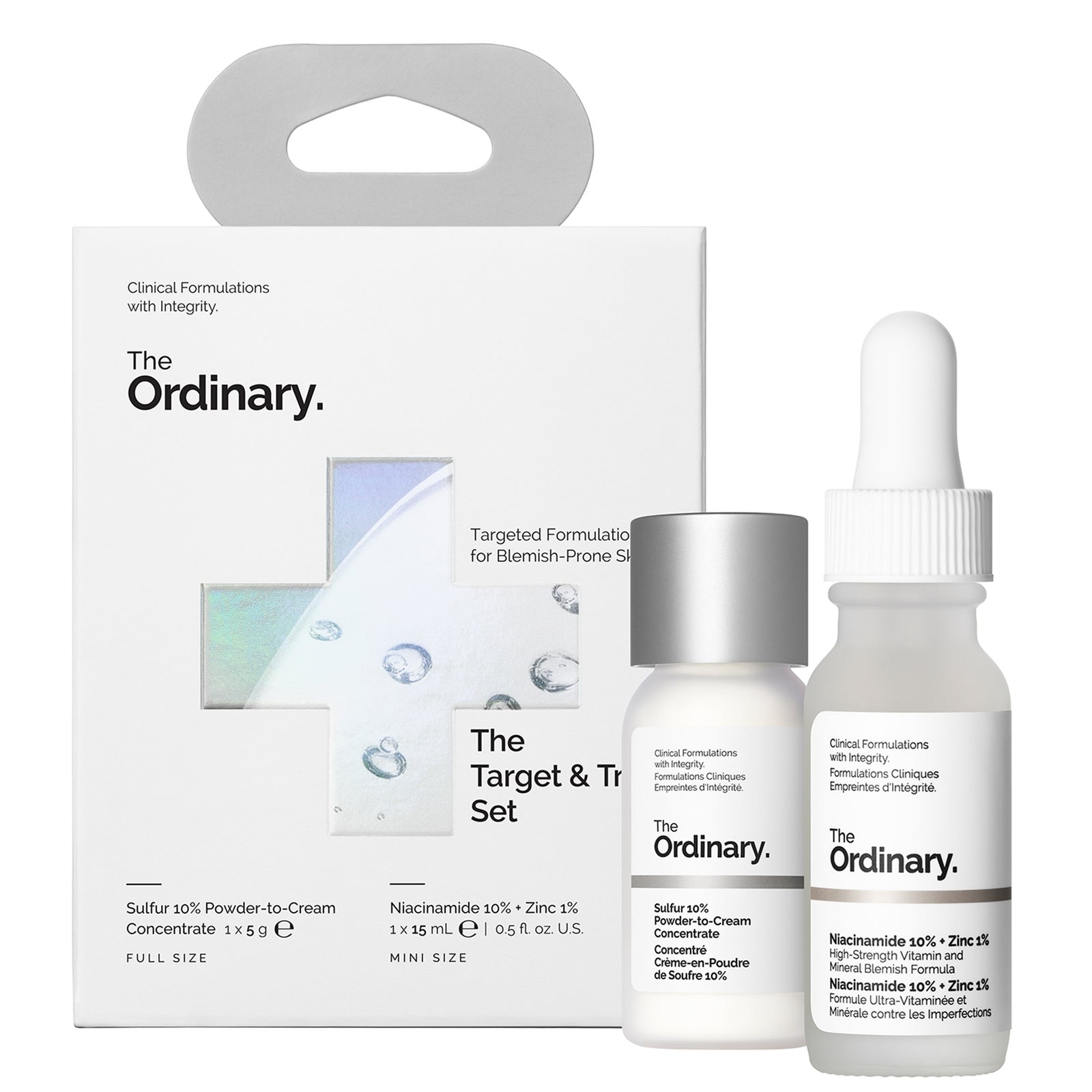 The Ordinary's The Target & Treat Set for Blemish-Prone Skin (Worth £11.50)