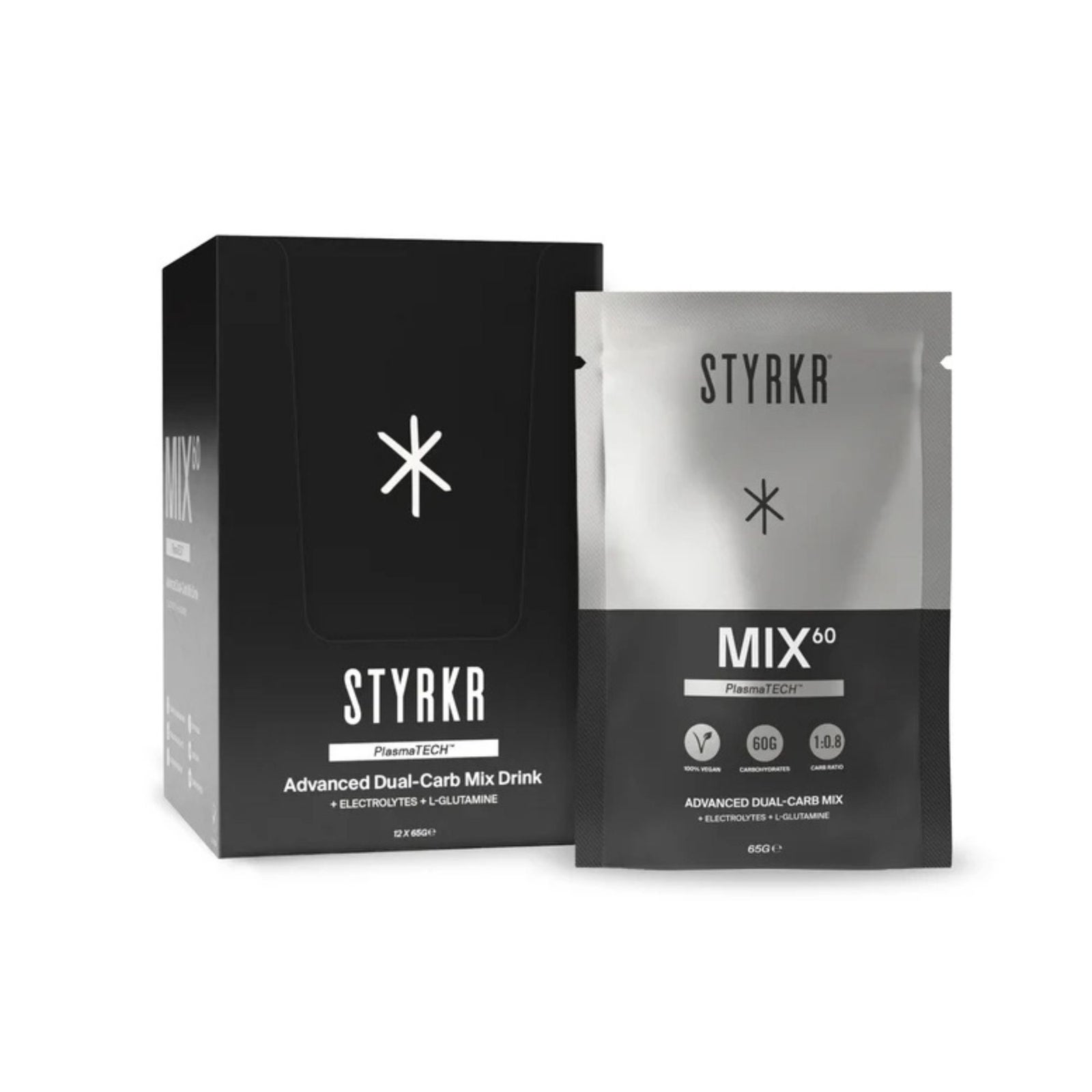 Myprotein UK STYRKR MIX60 Dual-Carb Energy Drink Mix - 12 x 65g