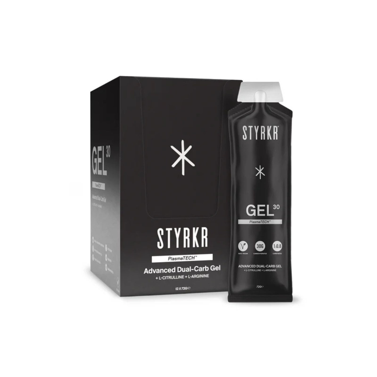 Myprotein UK STYRKR GEL30 Dual-Carb Energy Gel - 12 x 60ml