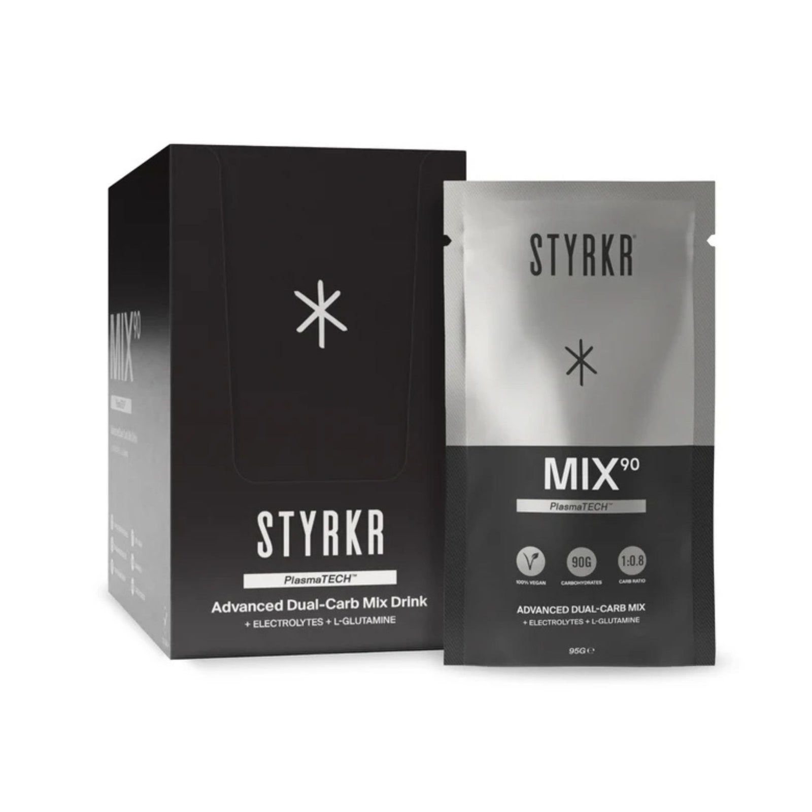 Myprotein UK STYRKR MIX90 Dual-Carb Drink Mix - 12 x 95g