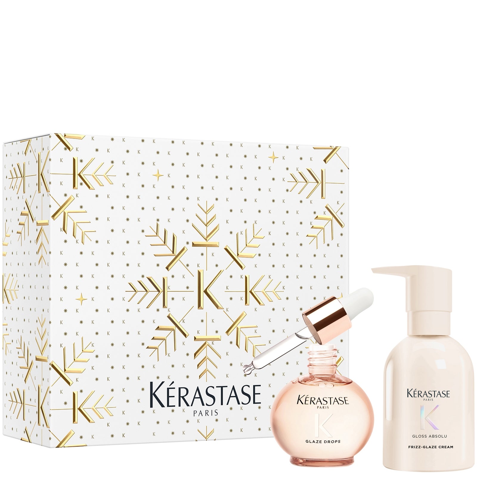 Kérastase Gloss Absolu Cream Duo XMas Set Haarverzorgingsset Dames