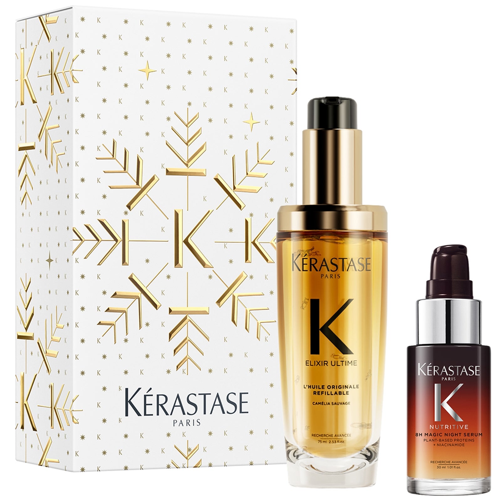 Kerastase Elixir & Nutritive 8h Serum Duo 2026 Holiday Set
