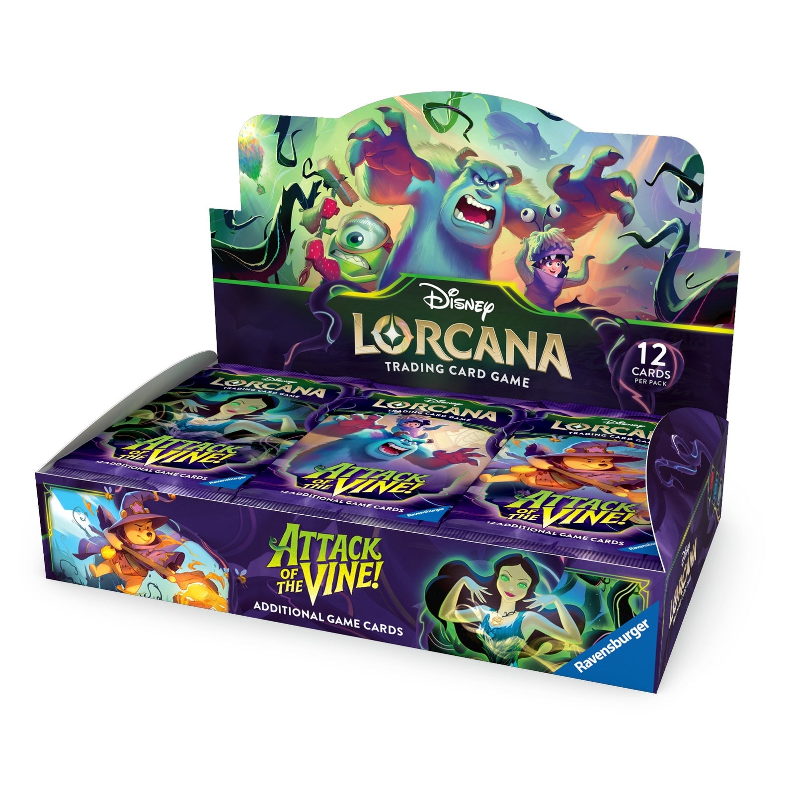Disney Lorcana Trading Card Game Attack of the Vine! Booster Box (24 Packs)