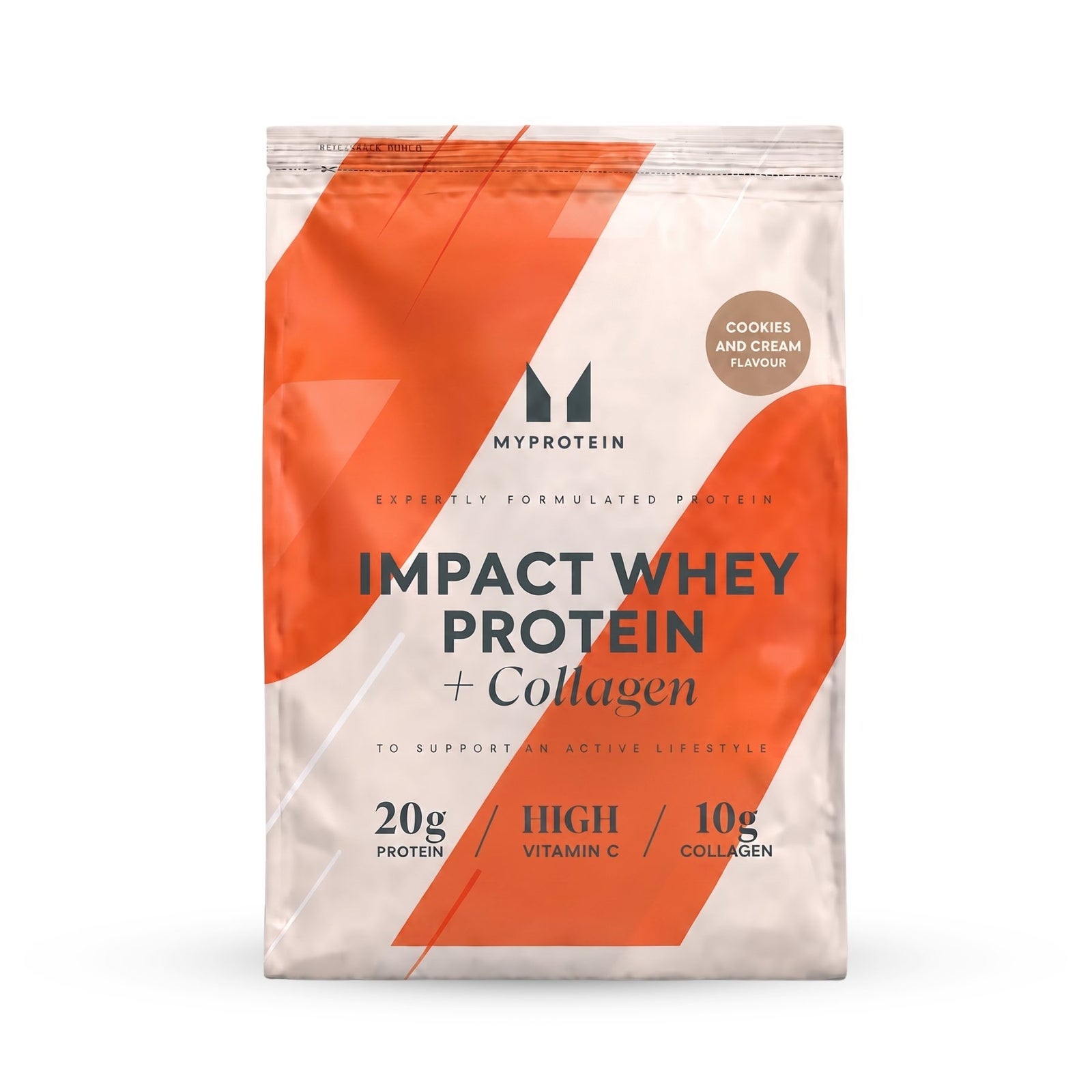 Impact Whey Protein - 780g - 30Portionen - Cookies and Cream (+Collagen)